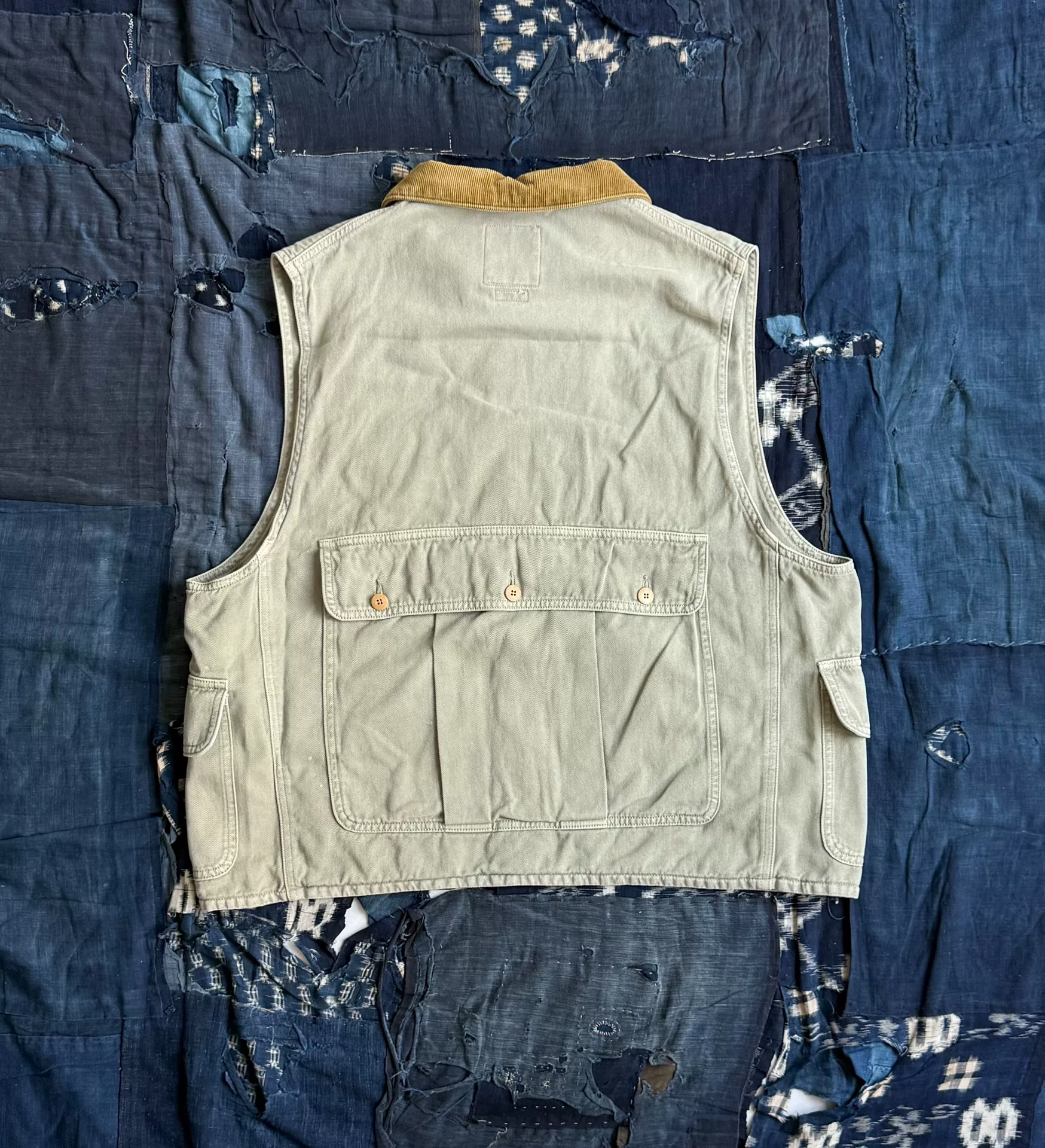 VISVIM 25AW MATTO HUNTING VEST — front