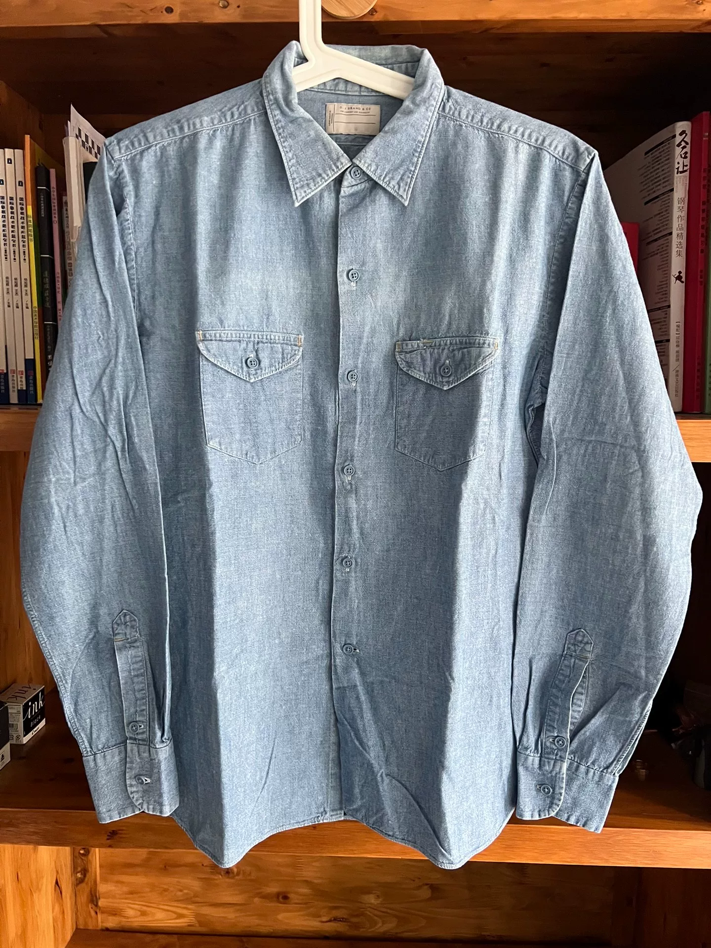Old Joe Selvedge Denim Work Shirt