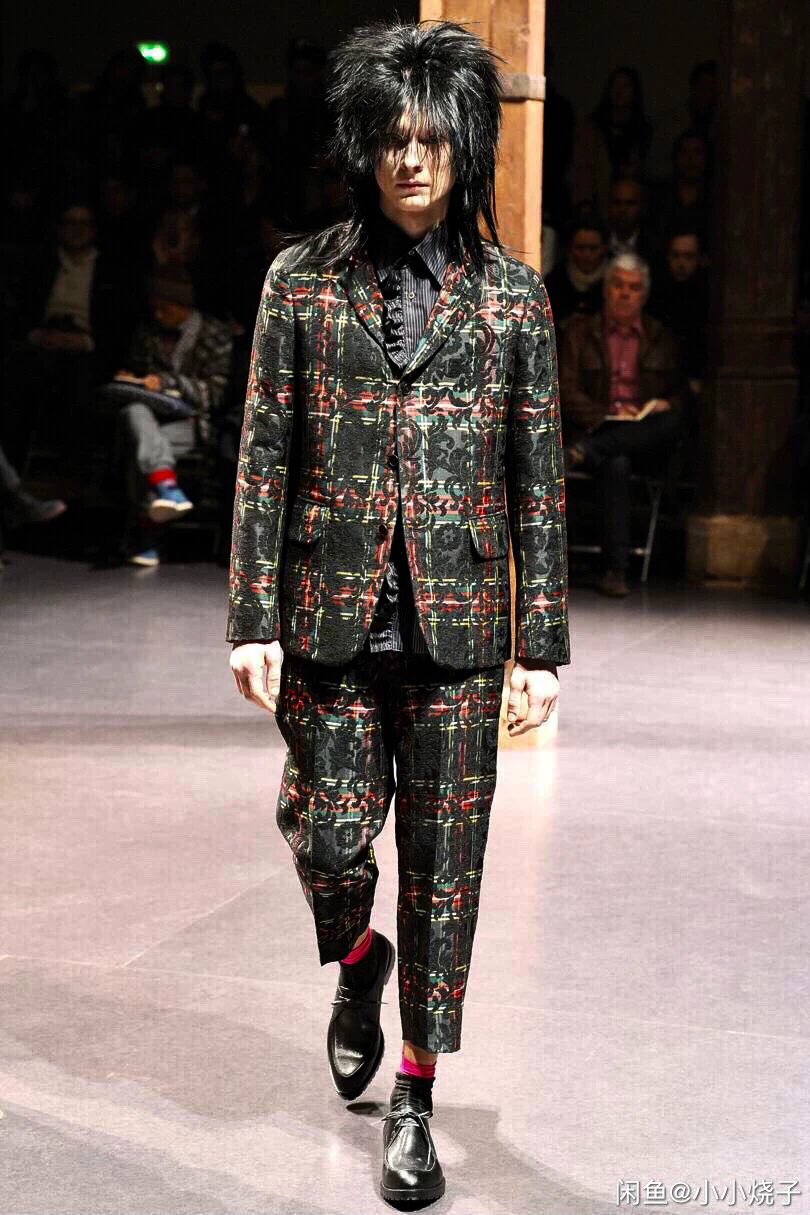 Comme des Garçons 12AW Plaid Blazer