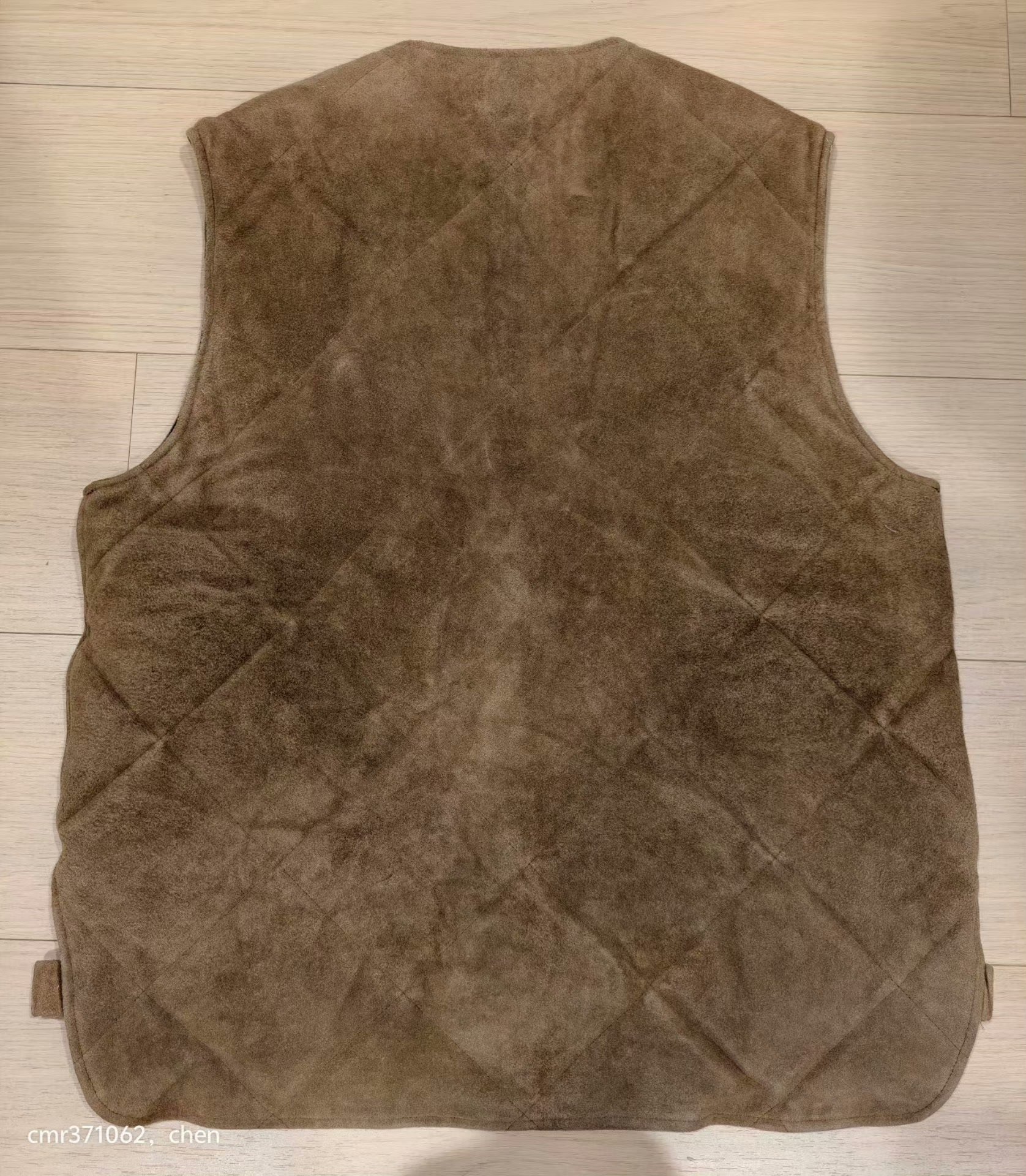 VISVIM 23SS STROKER DOWN VEST — label