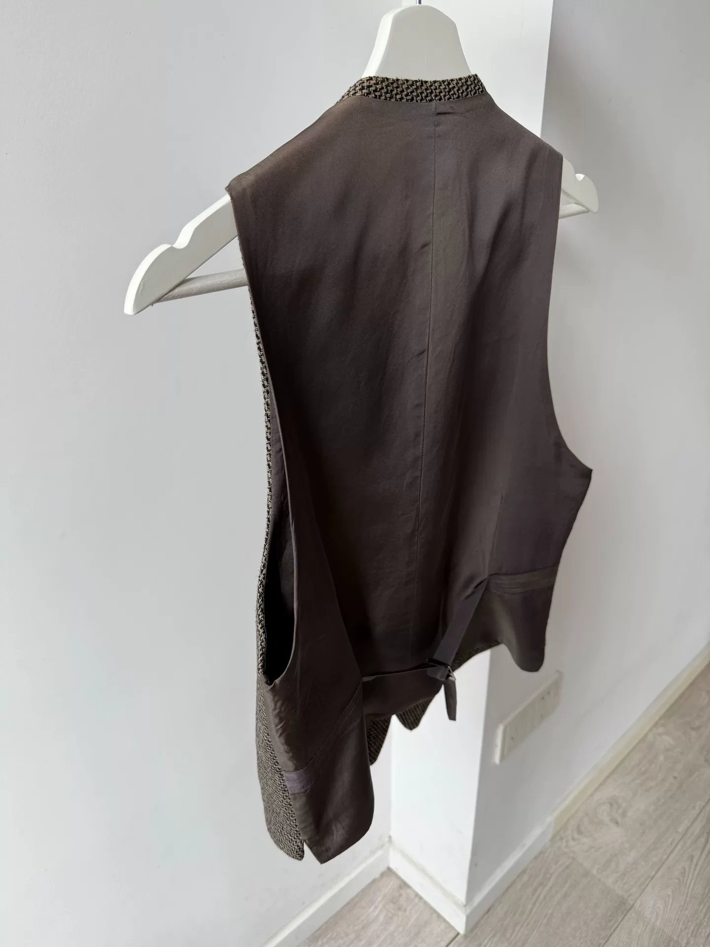 Yohji Yamamoto 90s Wool Vest — label