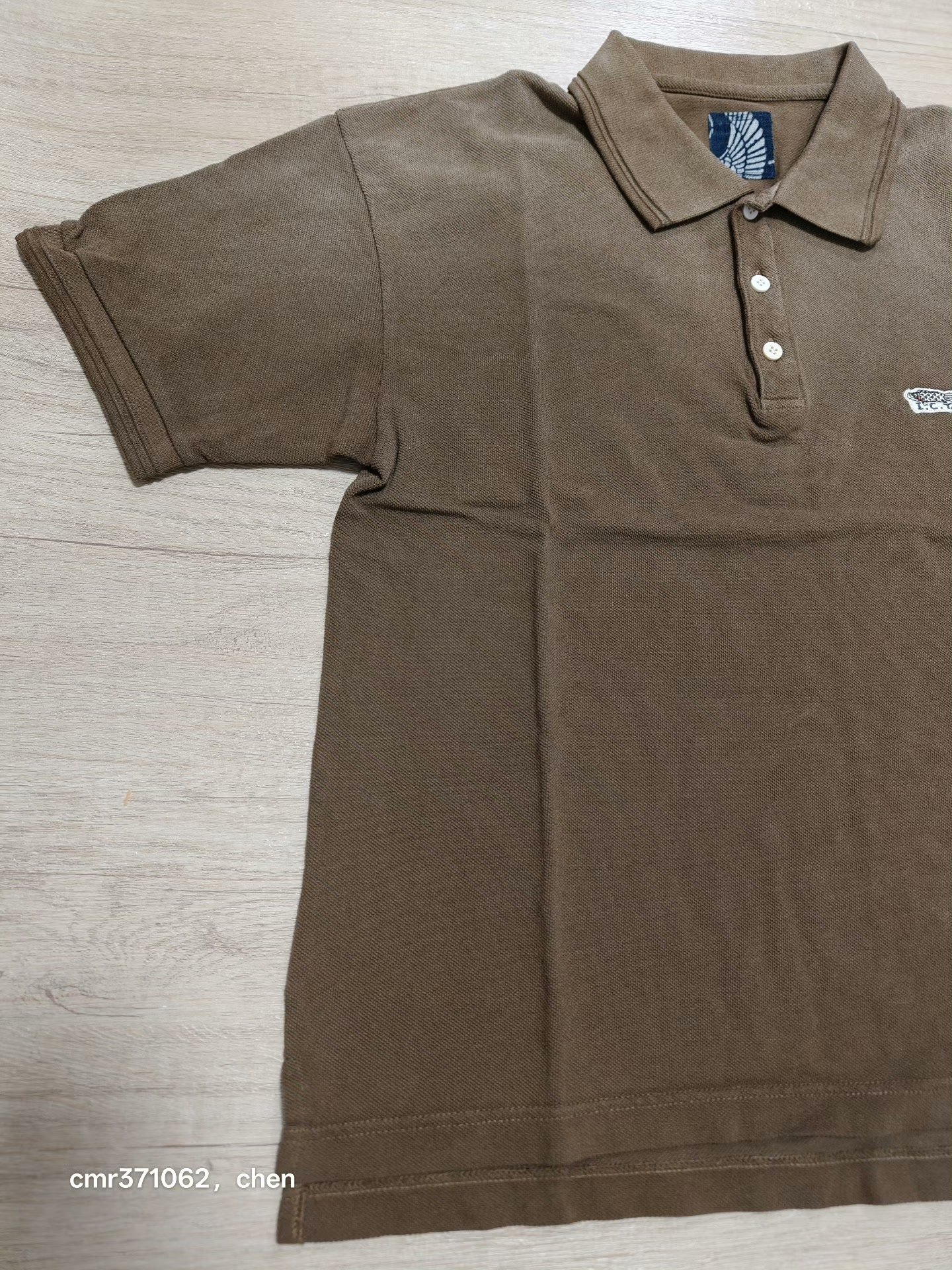 visvim 24 ICT Jumbo Weller S/S DMGD — detail