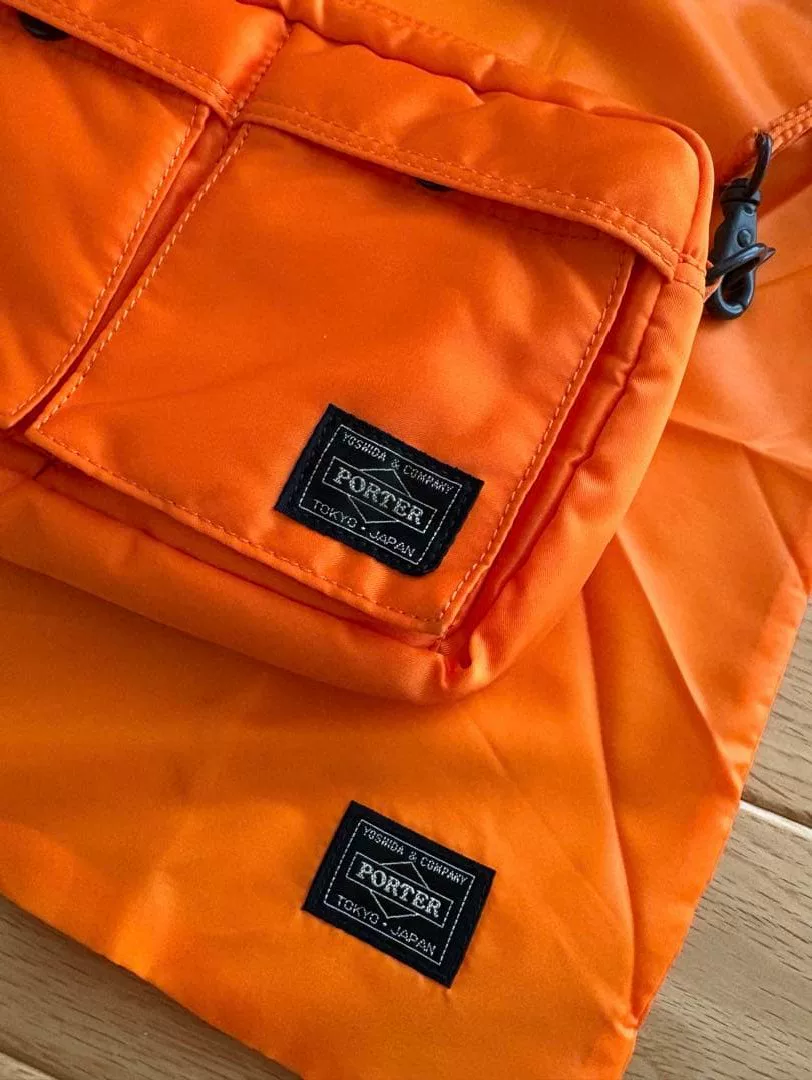 PORTER TANKER 80th Anniversary Shoulder Bag — detail