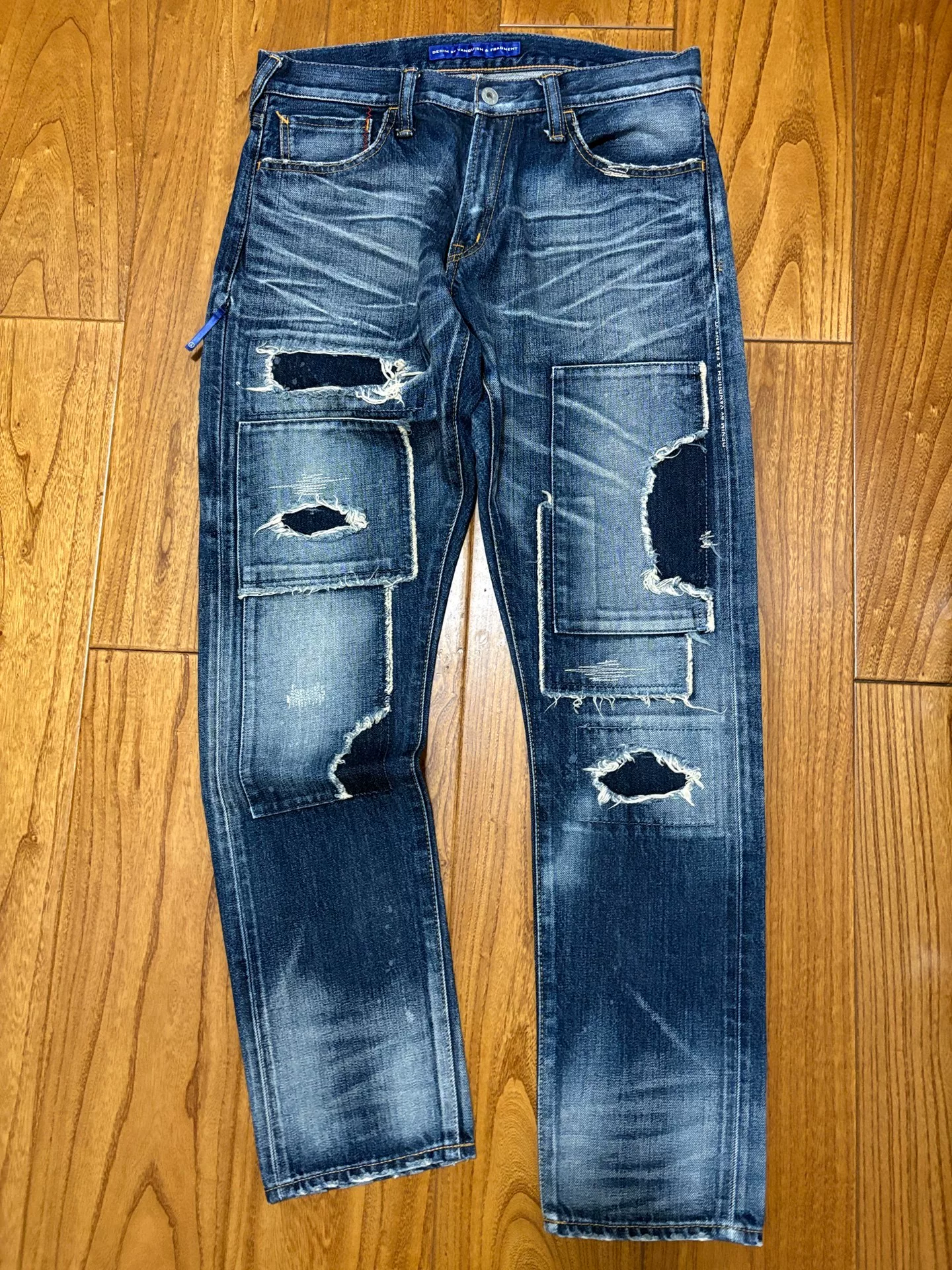 Denim by Vanquish & Fragment Lightning Jeans
