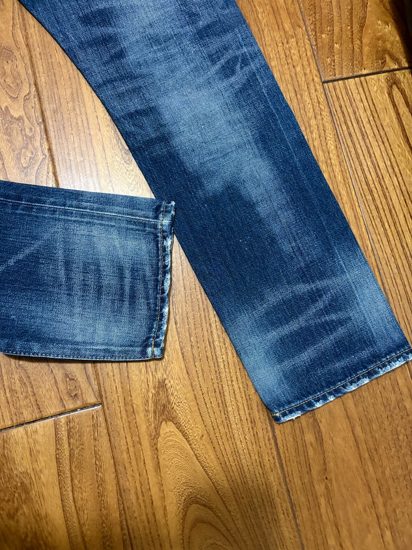 Denim by Vanquish & Fragment Lightning Jeans — back