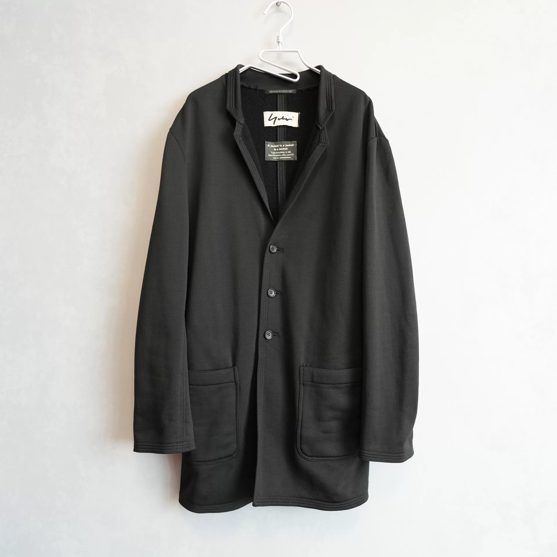 Yohji Yamamoto 95SS Belted Jacket