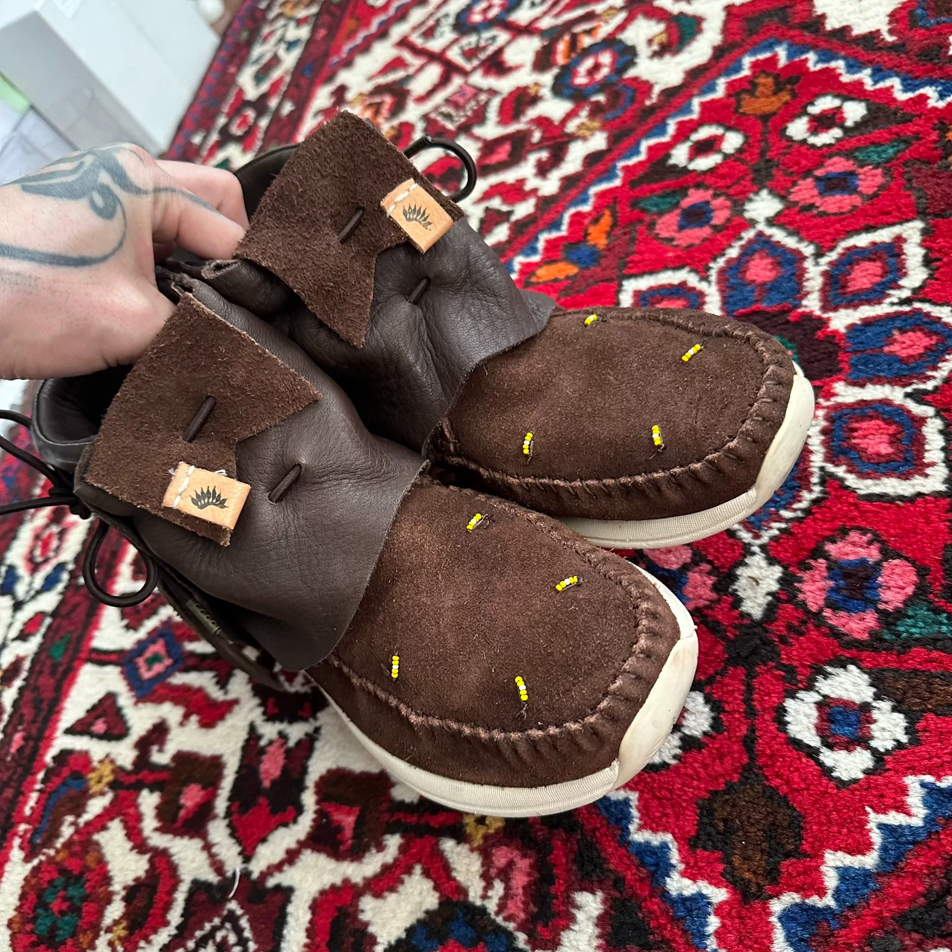 VISVIM 16aw FBT Boots Size 9 — label