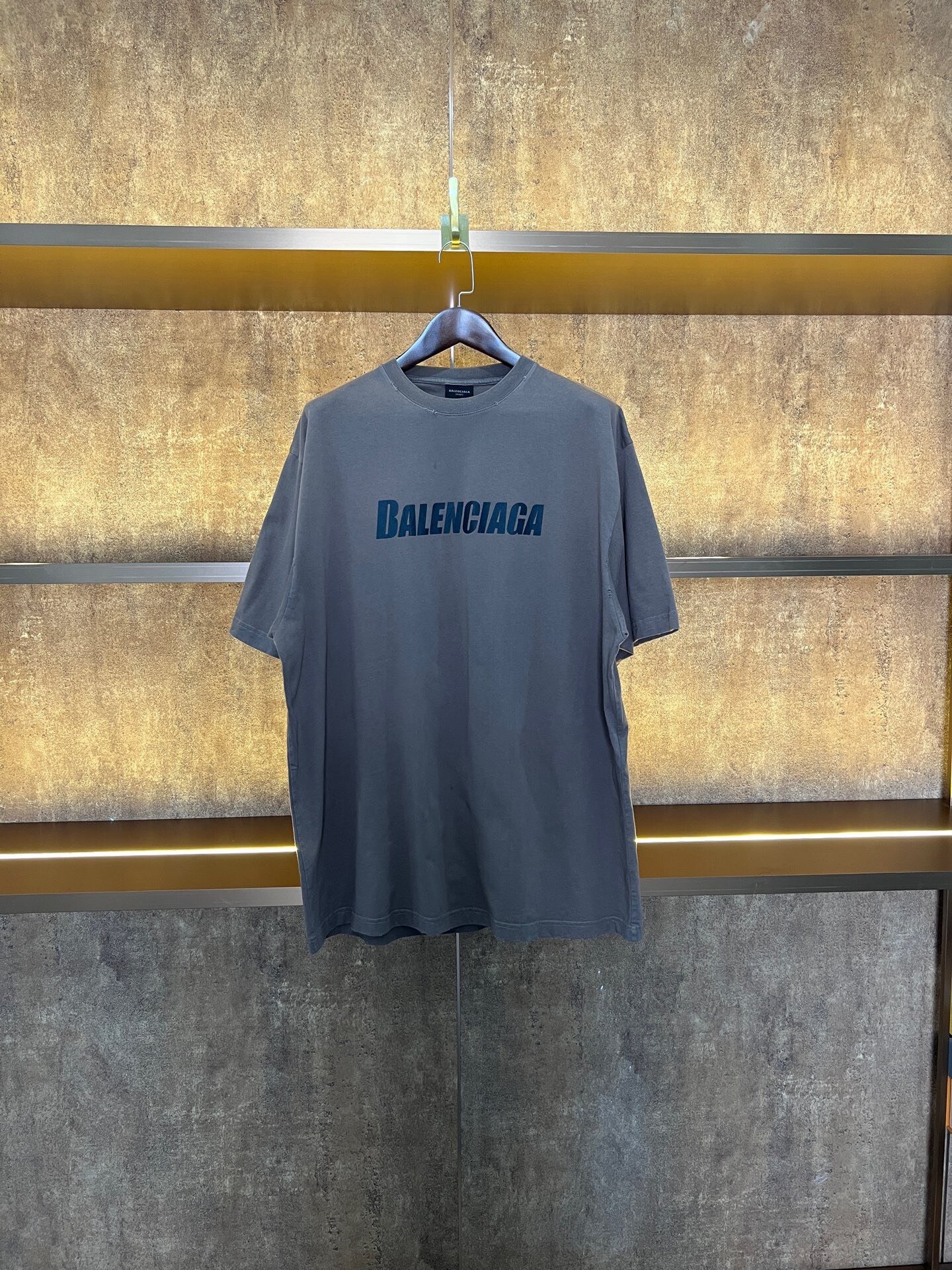Balenciaga Slogan Short-Sleeve T-Shirt