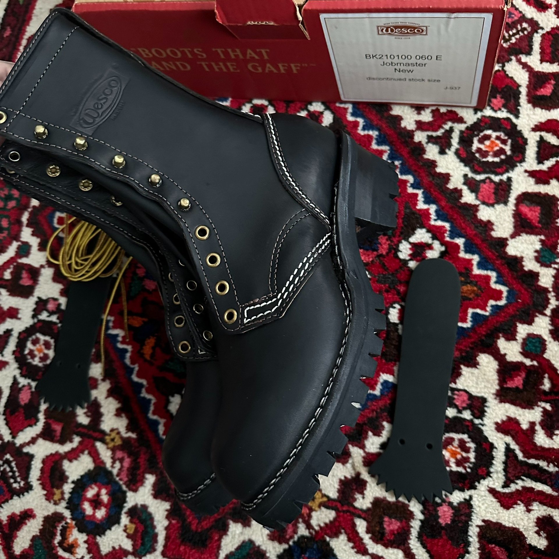 Wesco Boots Jobmaster — back