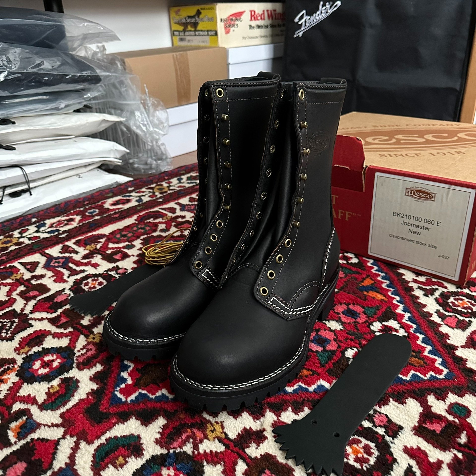 Wesco Boots Jobmaster — detail