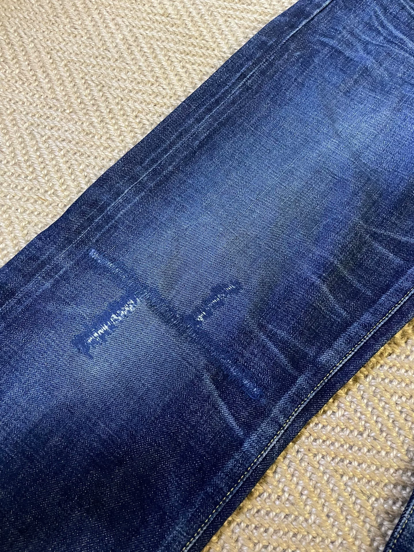 NEIGHBORHOOD 08EX Blue Line Washed Jeans — back