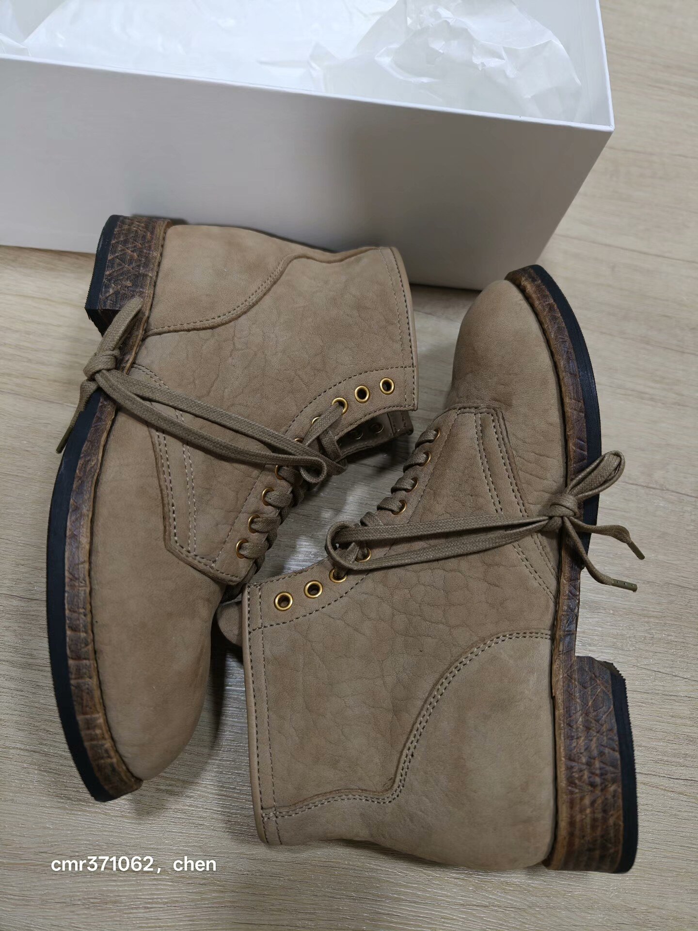 visvim 26ss Brigadier Mid-Folk — detail