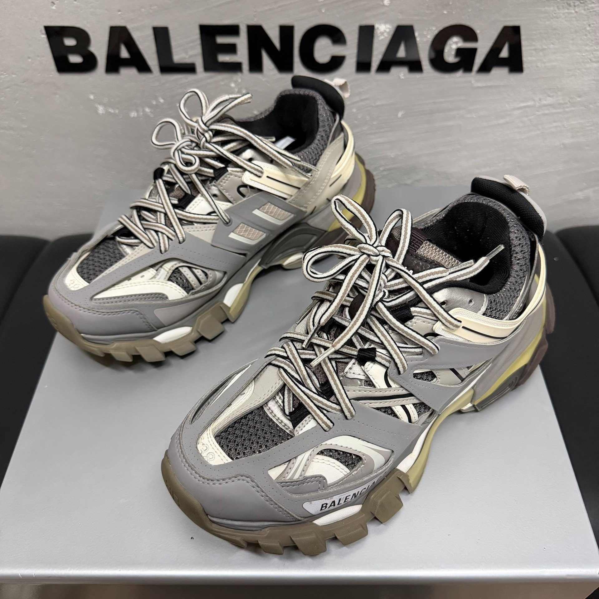 Balenciaga Track Gray Sneakers Size 38
