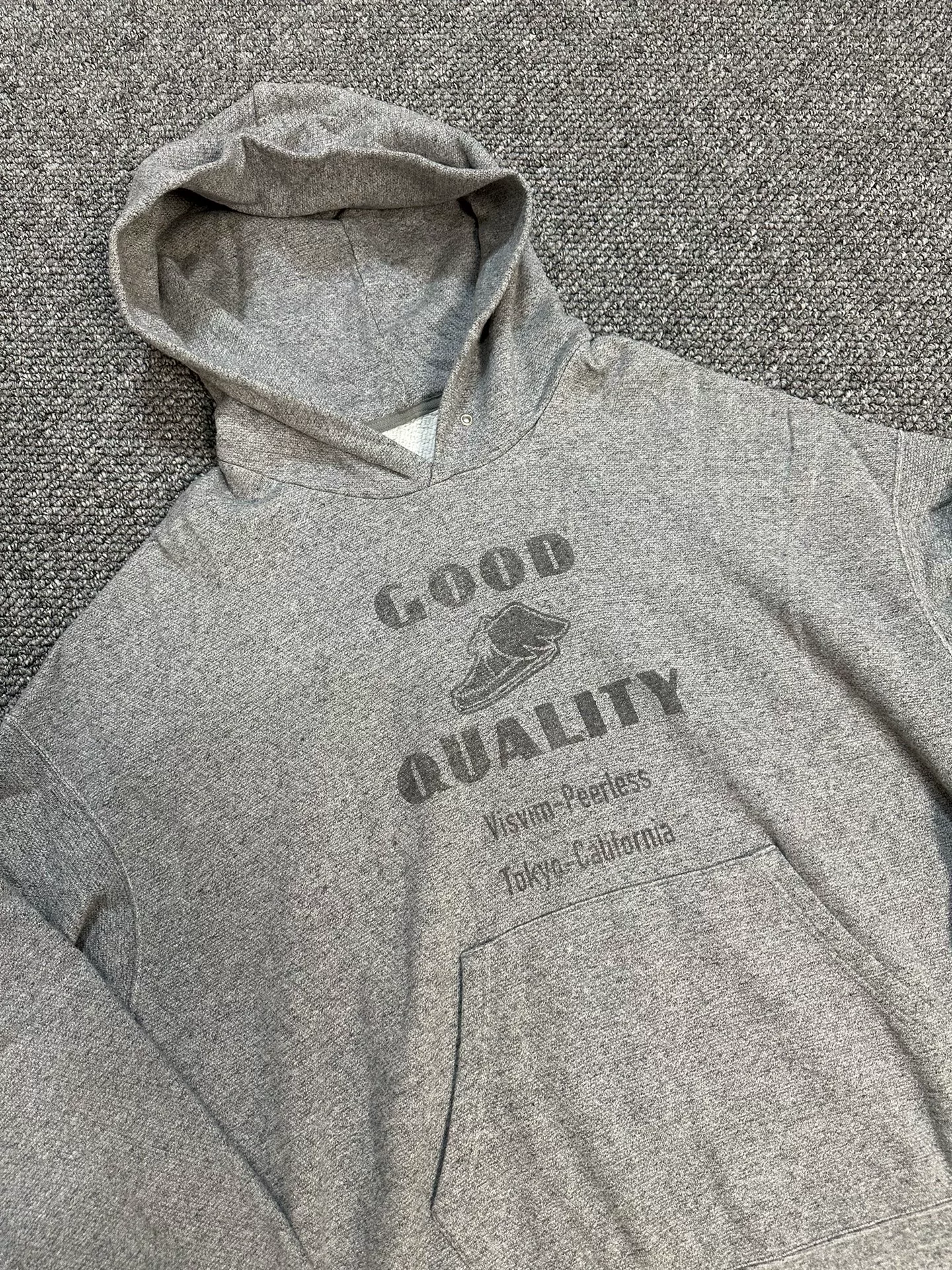 visvim amplus hoodie — front