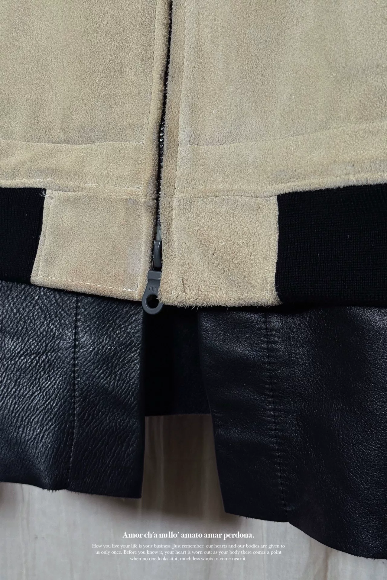 Yohji Yamamoto 02AW Horsehide Jacket — back