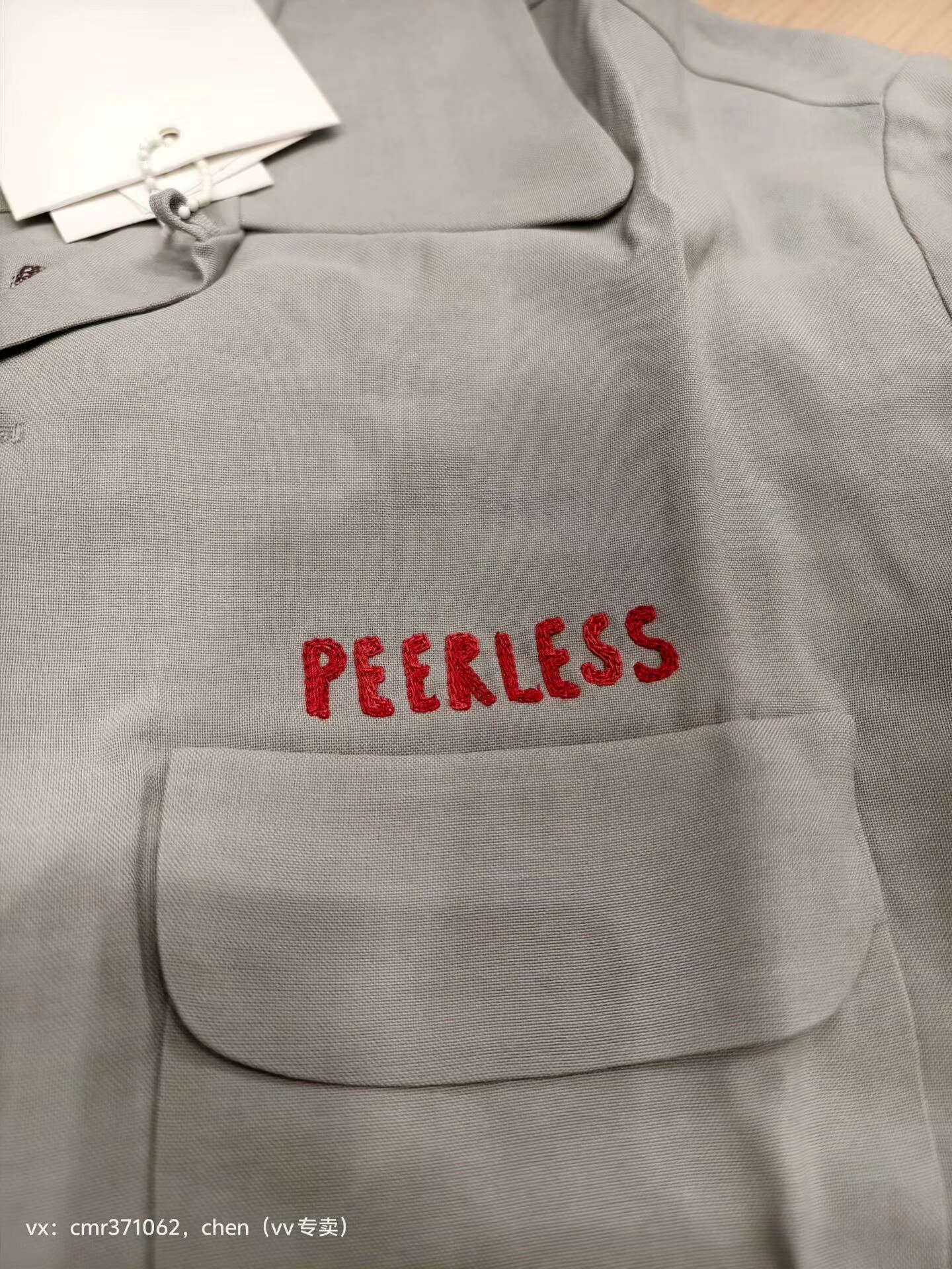 VISVIM 24SS KEESEY G.S. SHIRT — back