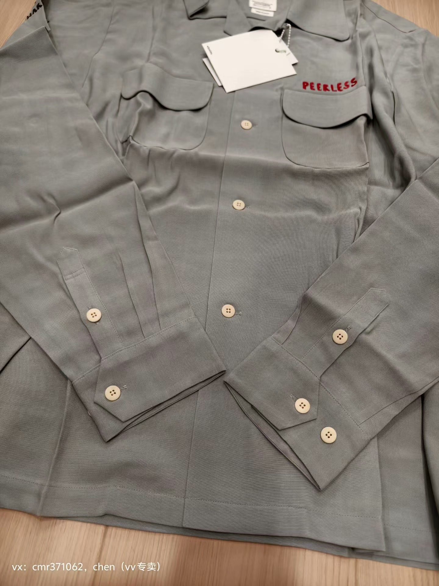 VISVIM 24SS KEESEY G.S. SHIRT — label