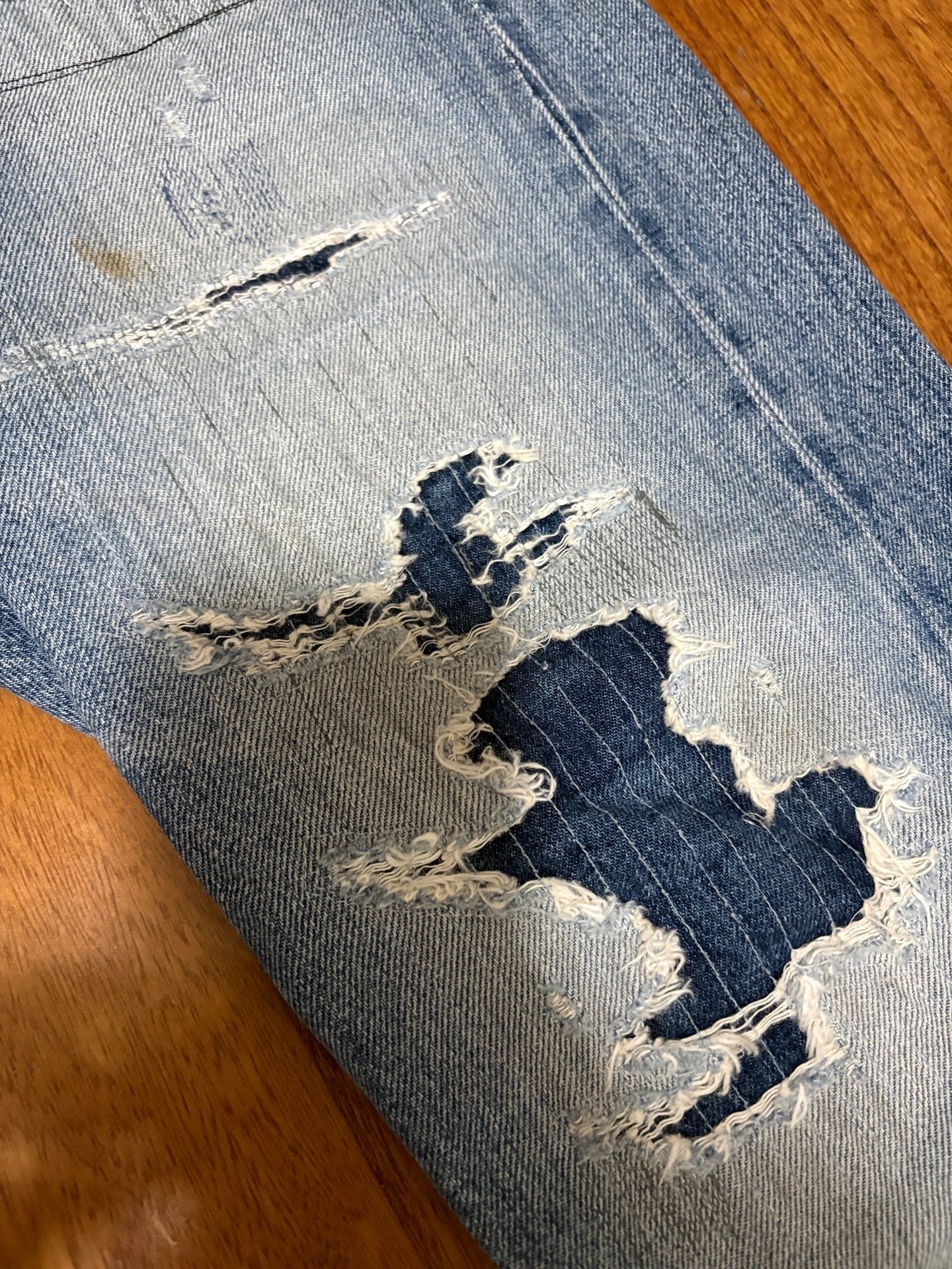 Vanquish & Fragment Denim Jeans — back