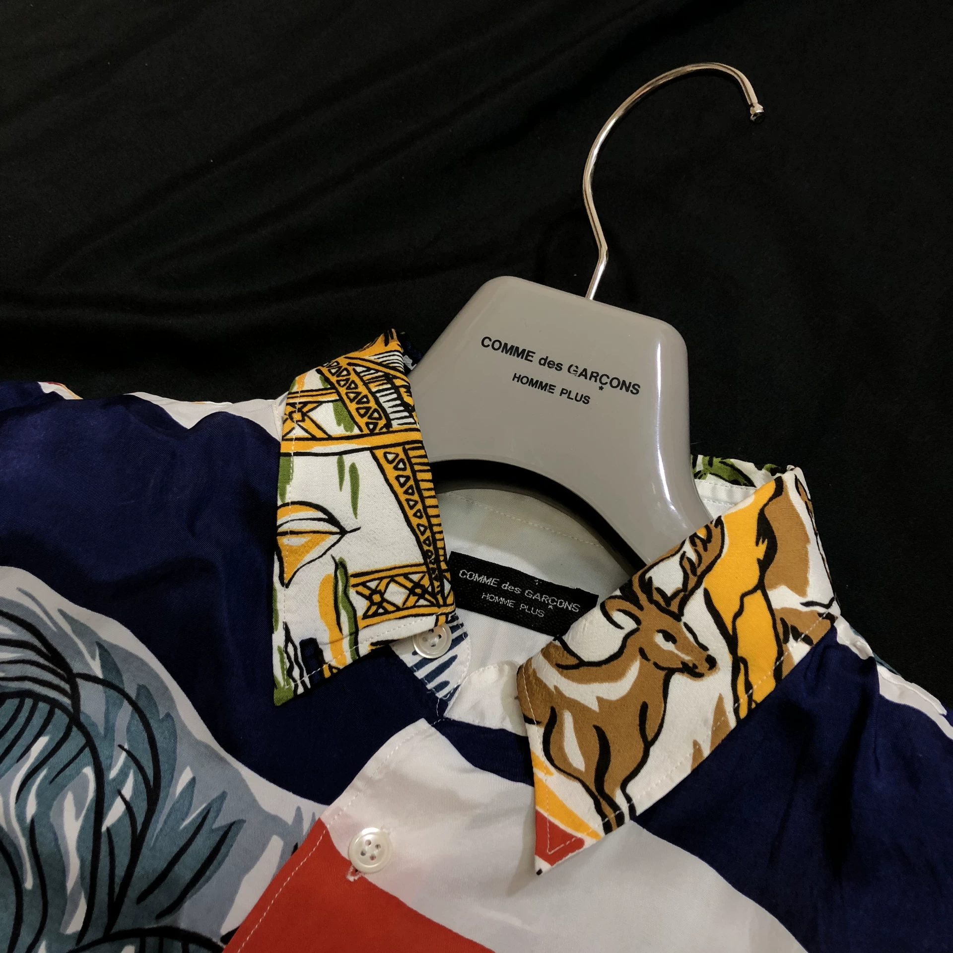 Comme des Garçons 1991 SS Silk Shirt — front