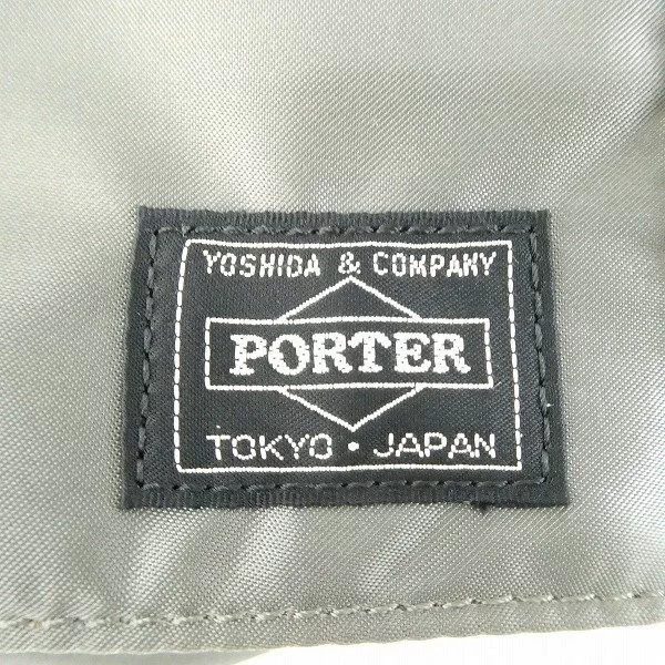PORTER 80th Anniversary TANKER Waist Bag — label