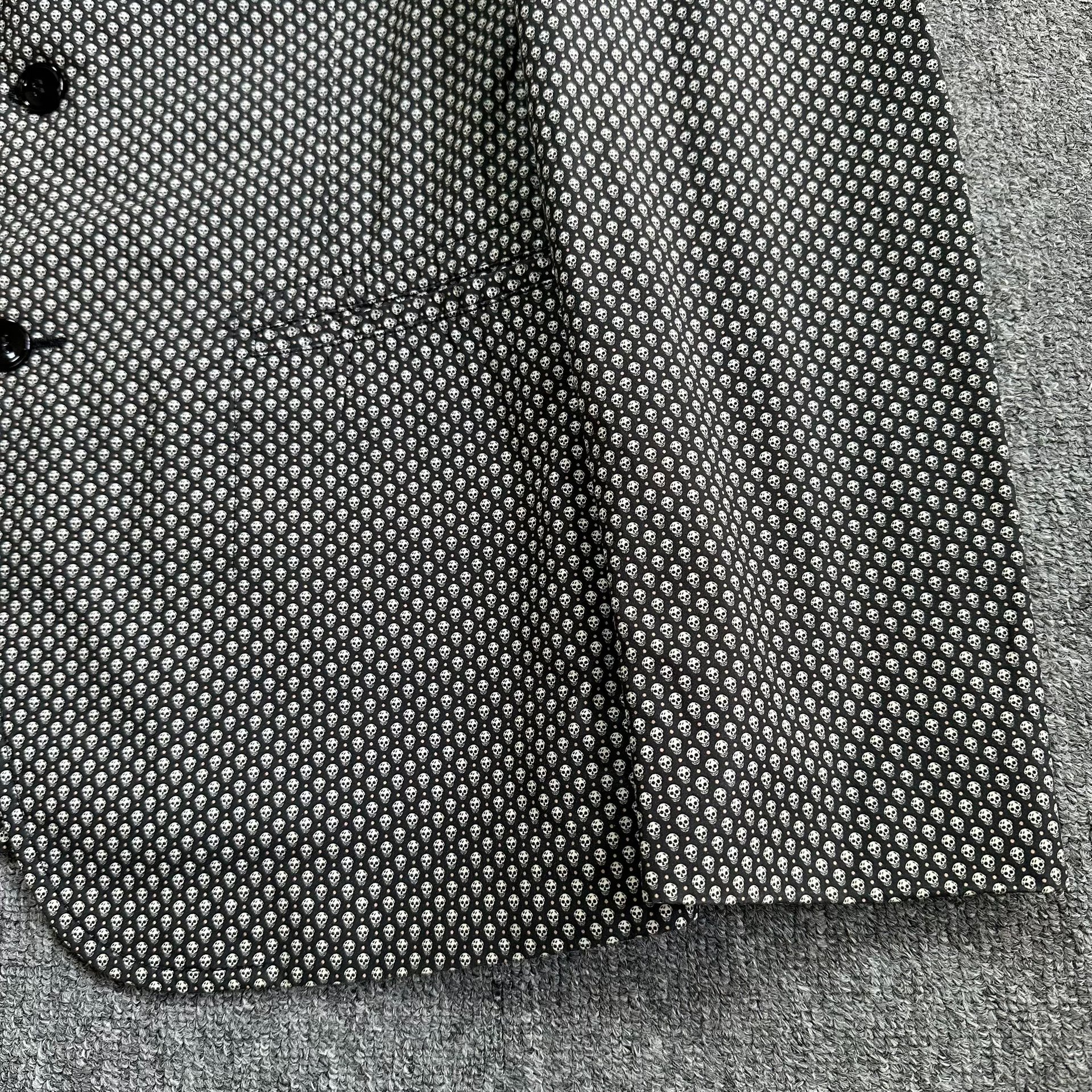 Alexander McQueen Skull Print Blazer — front