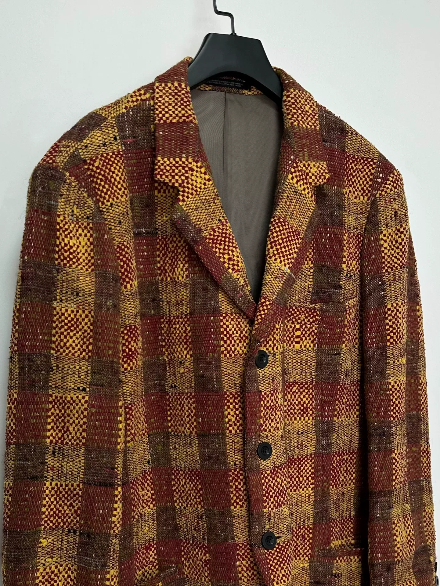 Yohji Yamamoto 93AW Woven Coat — back