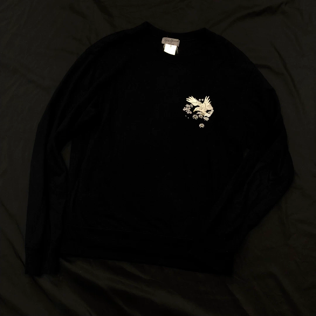 Yohji Yamamoto 04AW Fuji Eagle Sweatshirt — back
