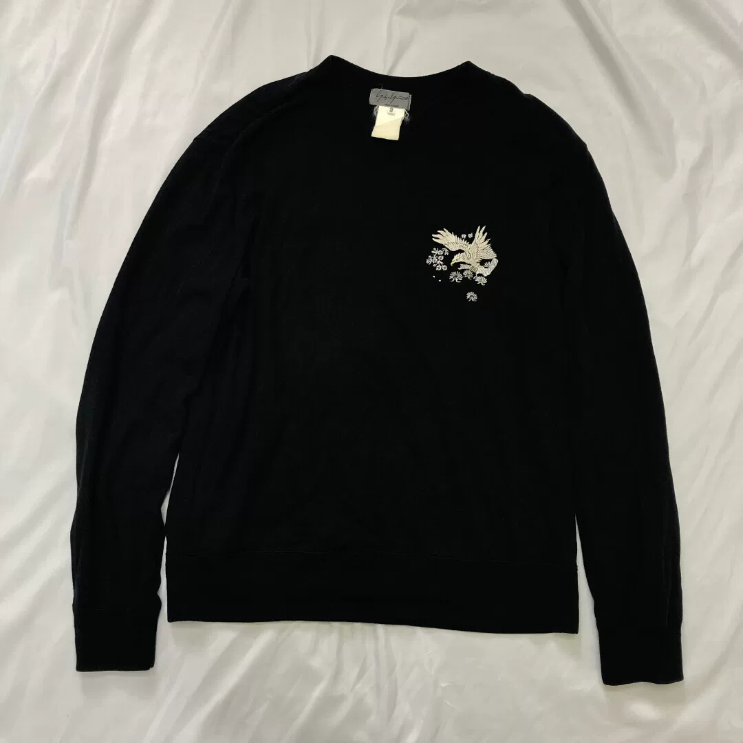 Yohji Yamamoto 04AW Fuji Eagle Sweatshirt — front