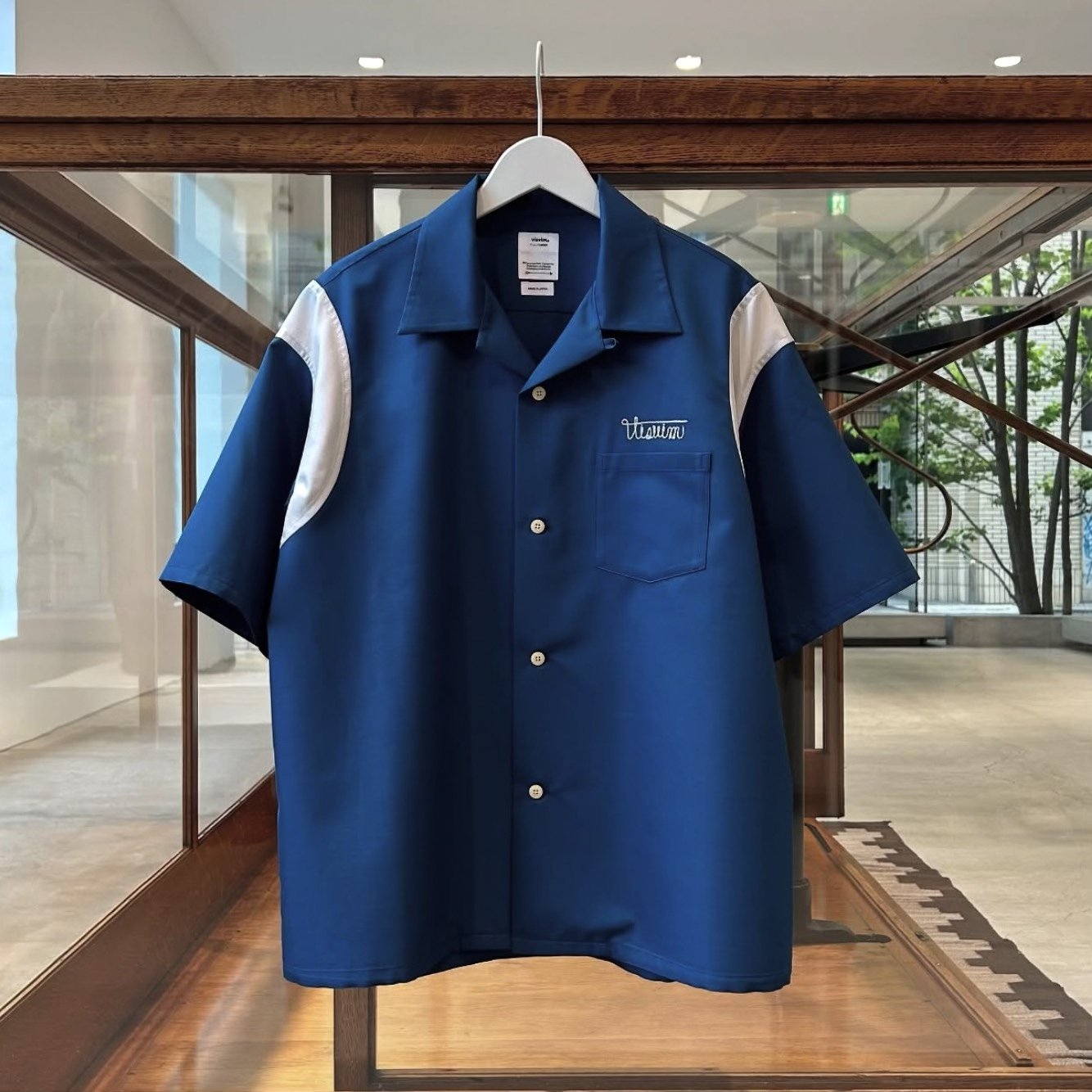 VISVIM 25ss Douglas Short-Sleeve Shirt — label