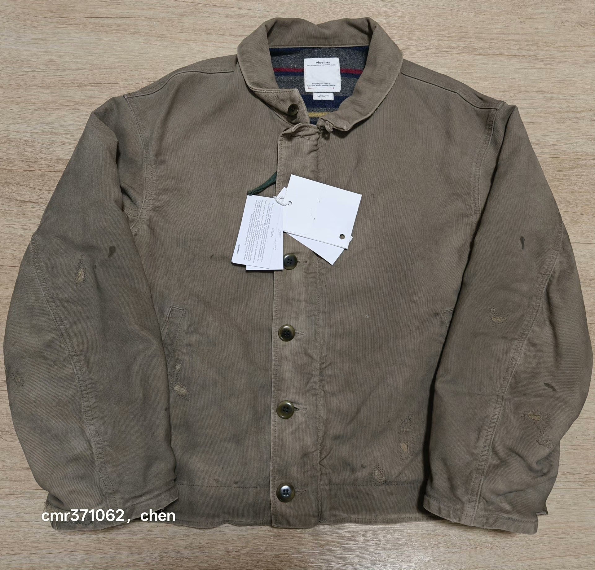 VISVIM 22AW PURSER DECK JKT G.CORDS