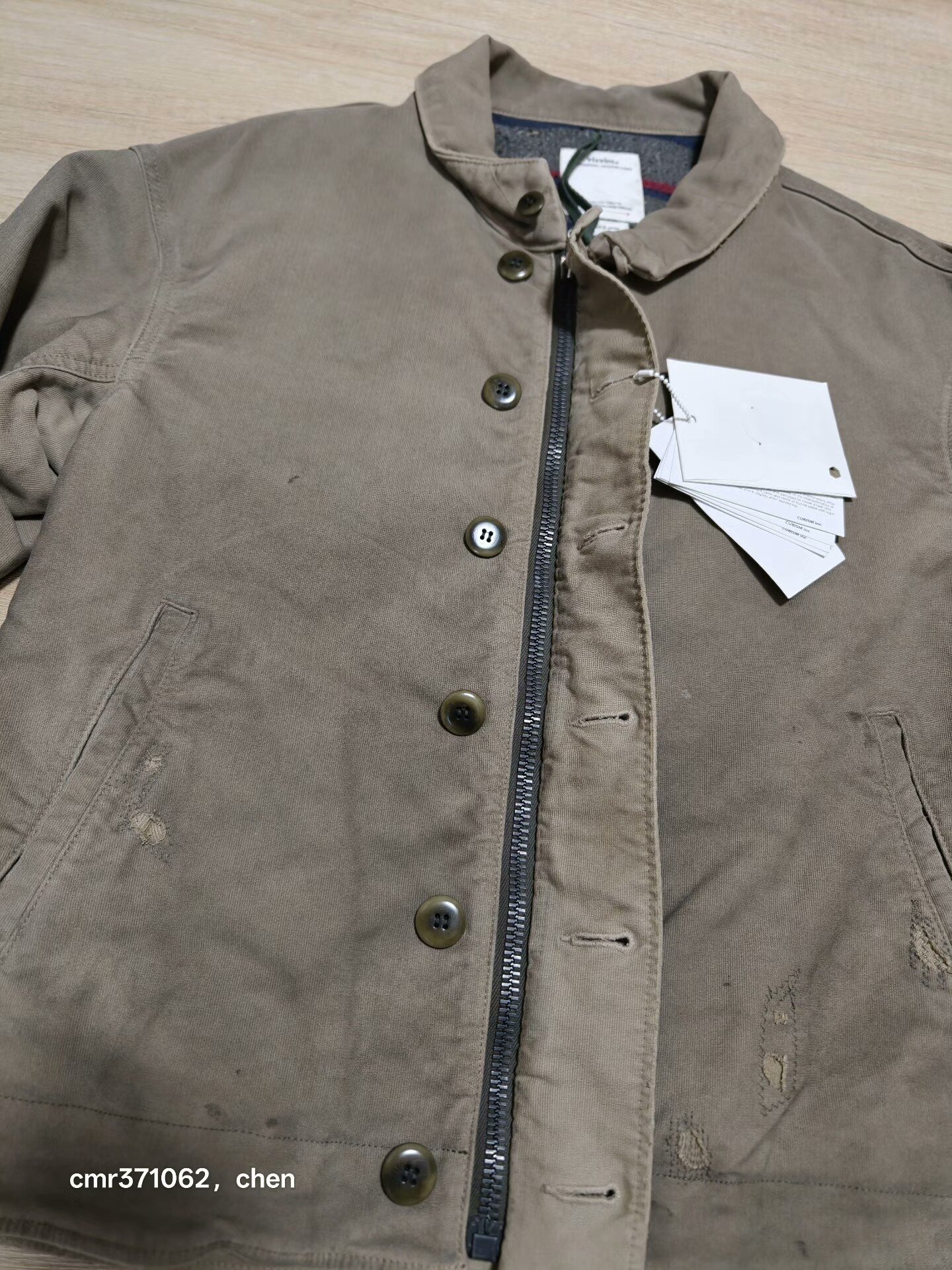 VISVIM 22AW PURSER DECK JKT G.CORDS — front