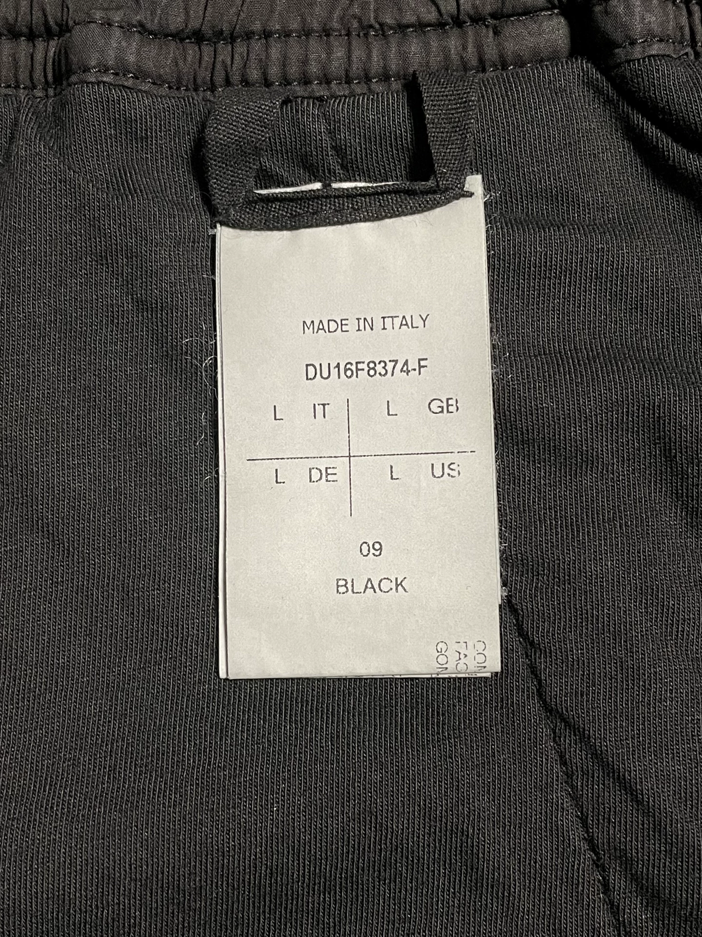 Rick Owens DRKSHDW Drop-Crotch Sweatpants — detail