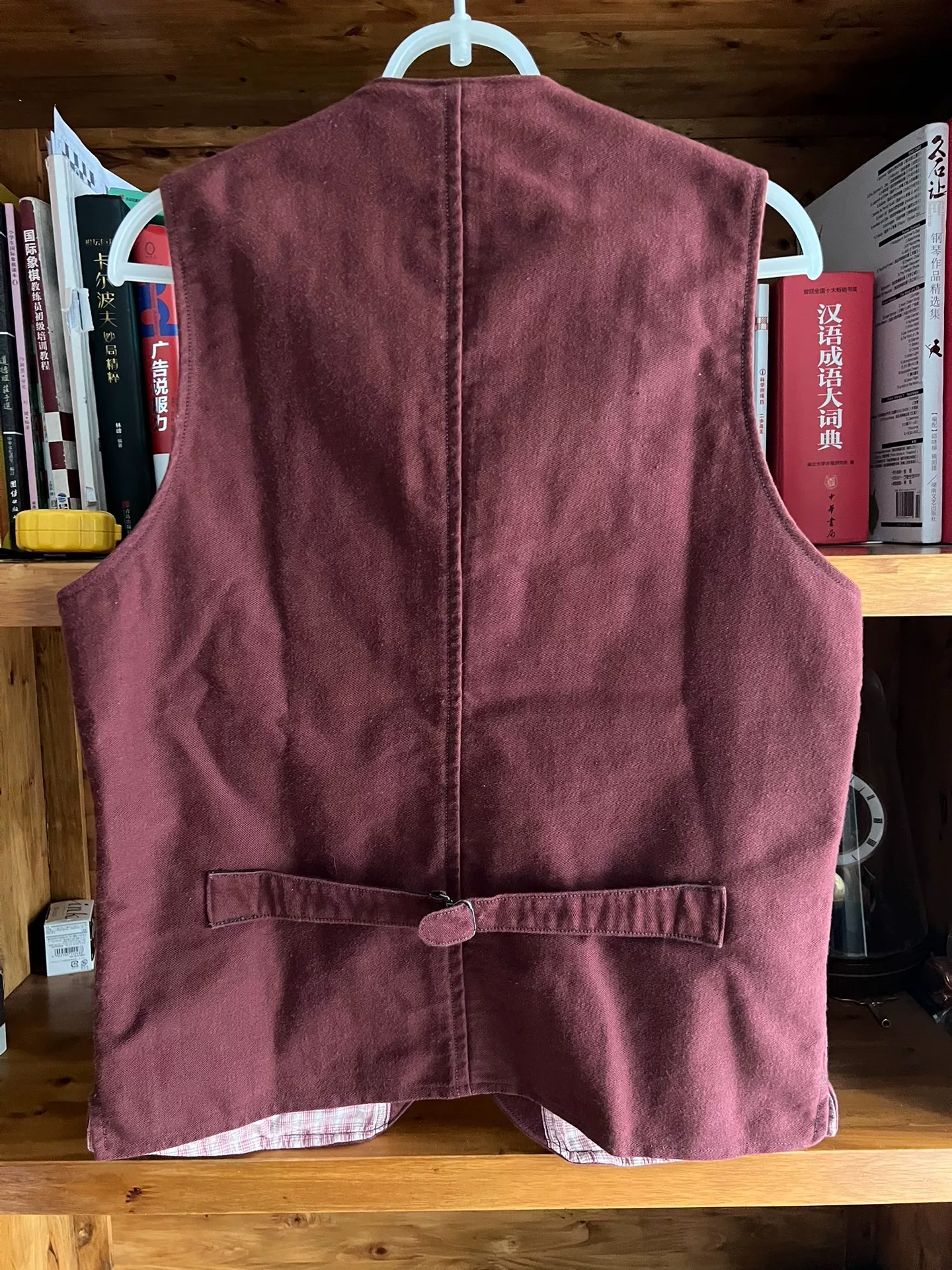 Freewheelers Retro Moleskin Vest — front