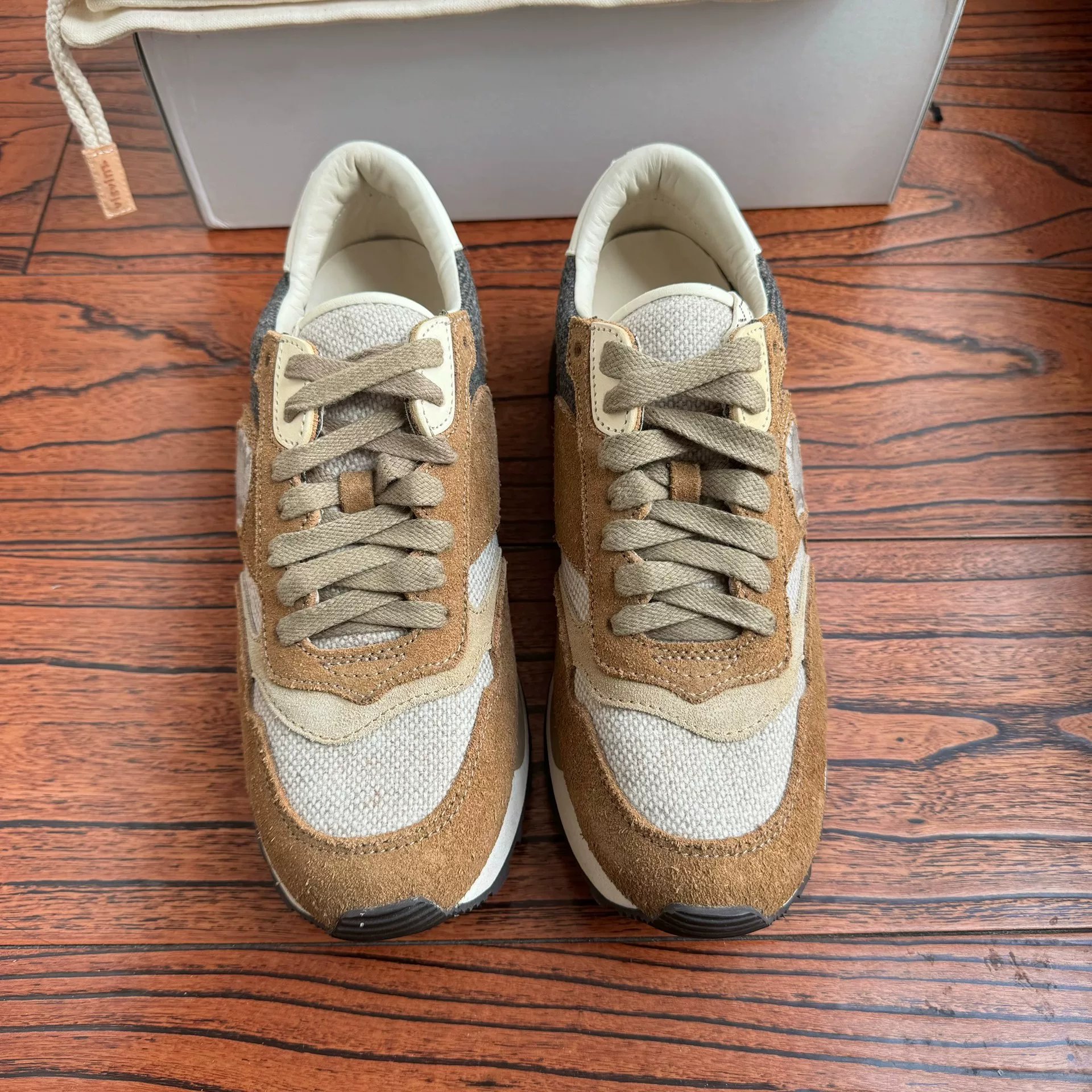 Visvim 18aw Roland Jogger Veg Suede — front