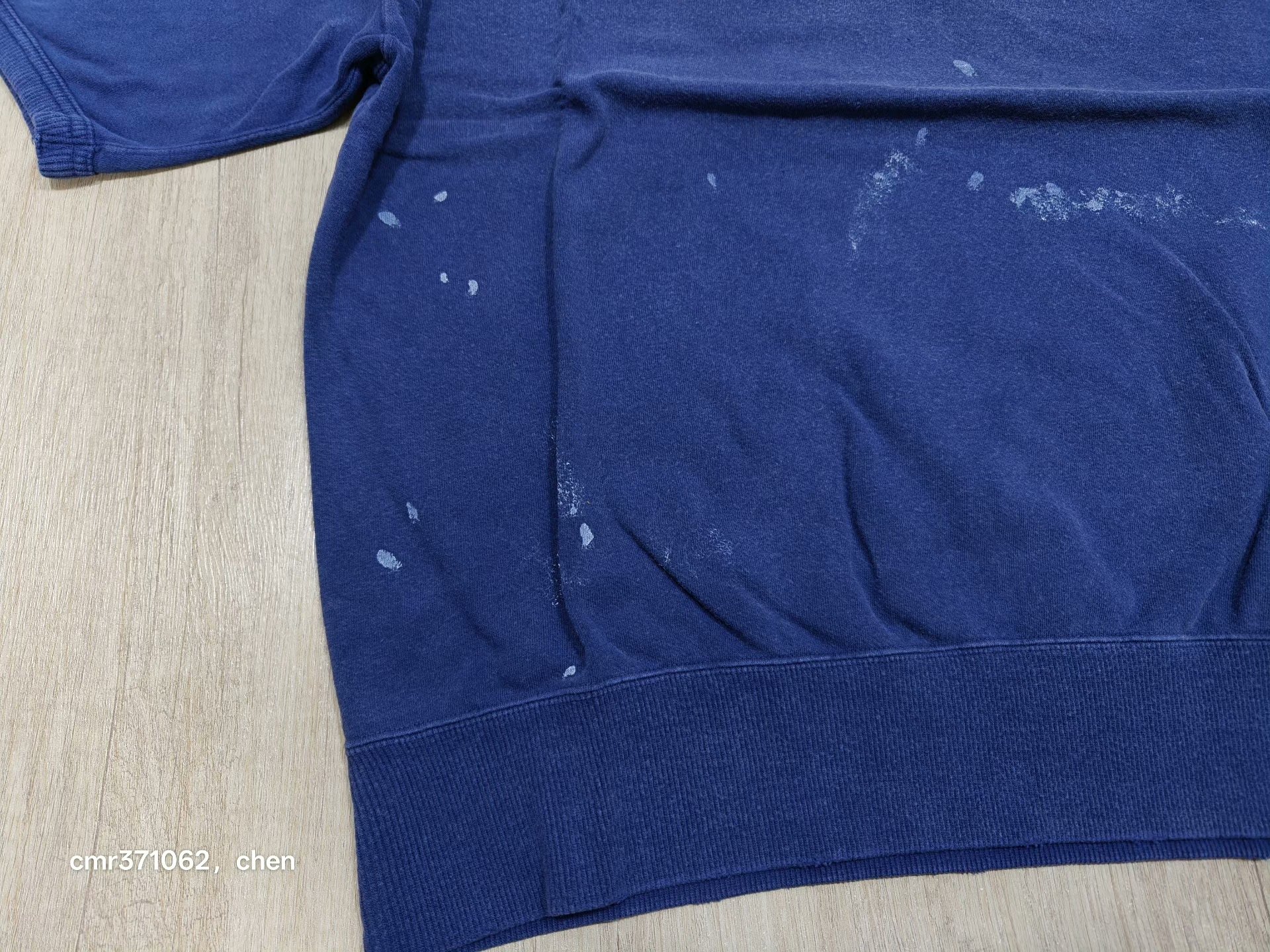 VISVIM 26SS MONDO ZIP CRASH SWEATSHIRT — label