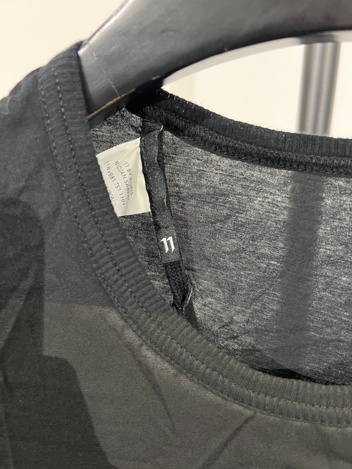 Boris Bidjan Saberi 11by bbs TS1 T-shirt — detail
