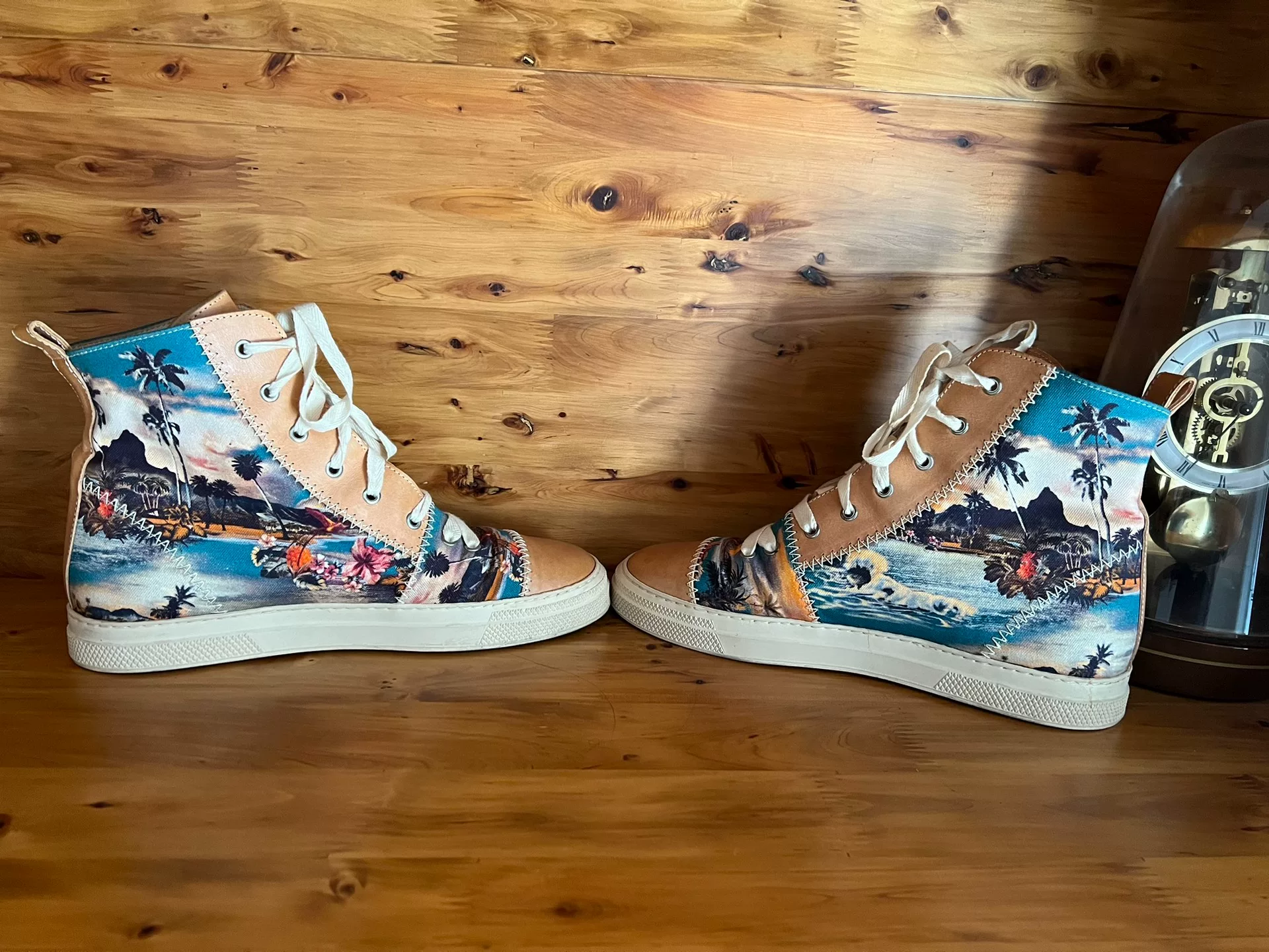 Jean Paul GAULTIER High-Top Casual Shoes — label