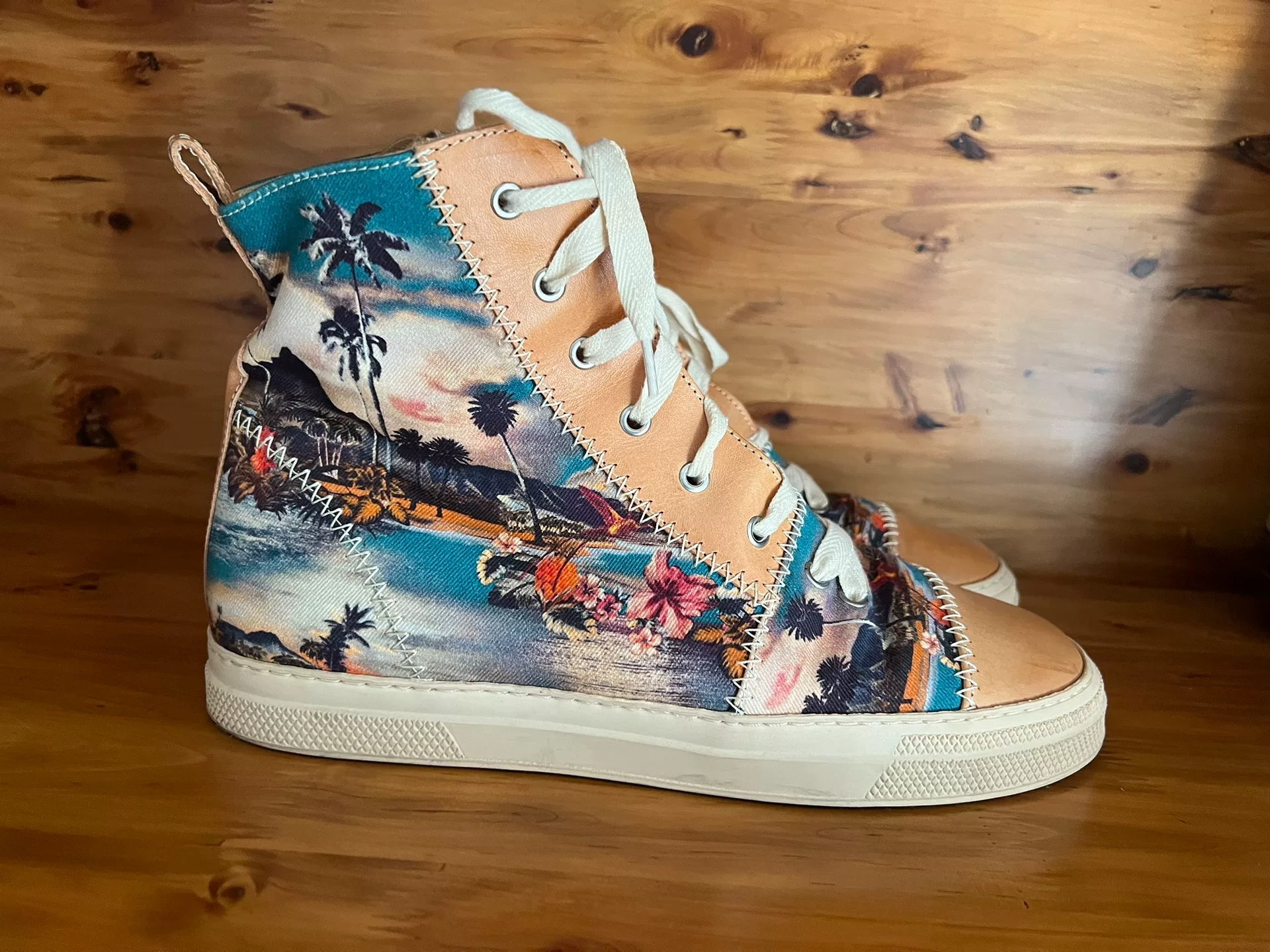 Jean Paul GAULTIER High-Top Casual Shoes — detail