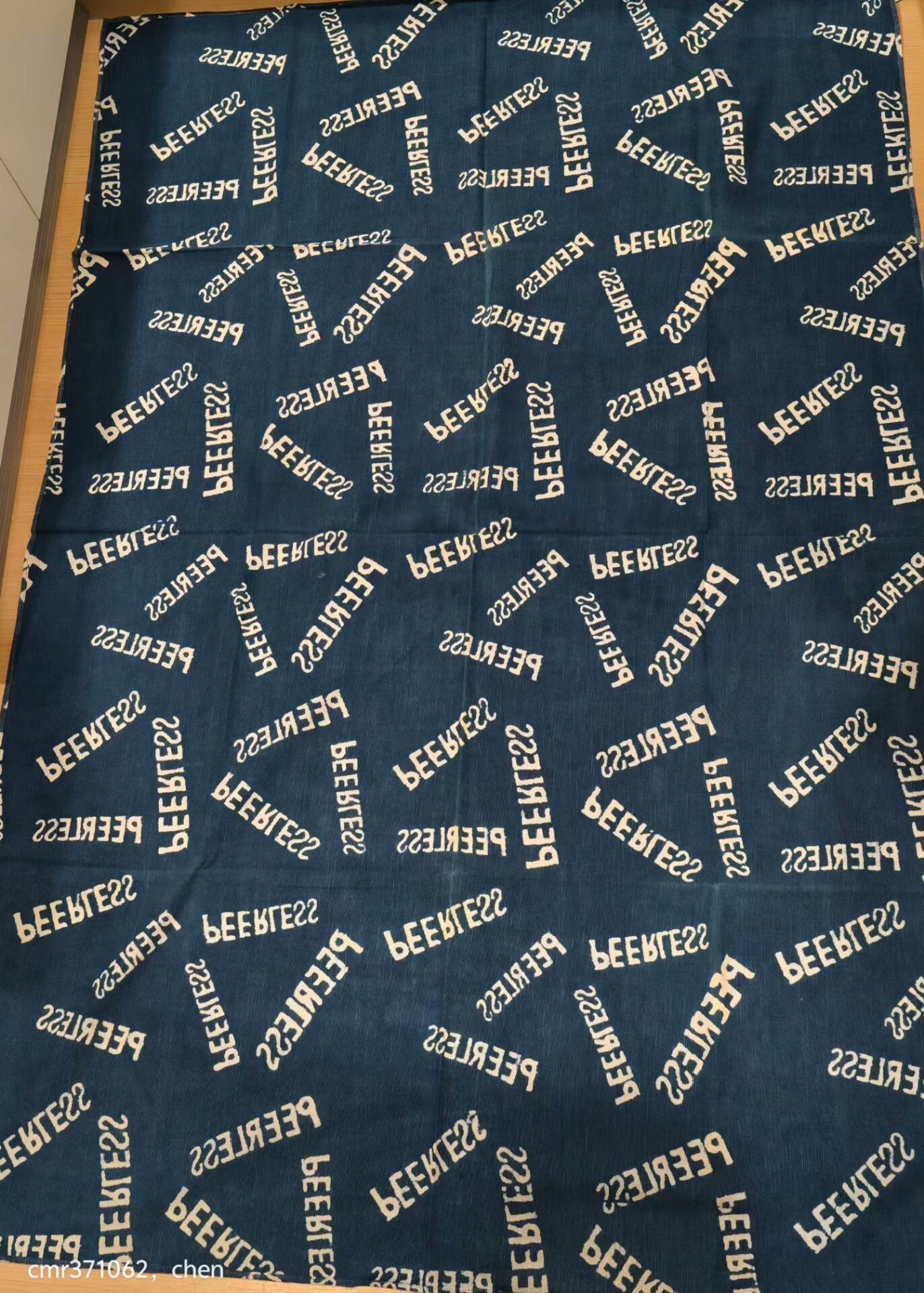 VISVIM 20SS HAVELI STOLE PEERLESS — label