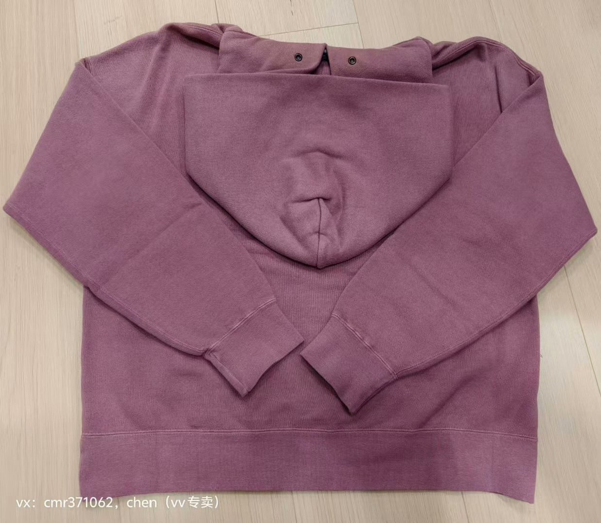 VISVIM 24 ICT JUMBO SB HOODIE P.O. DMGD — label