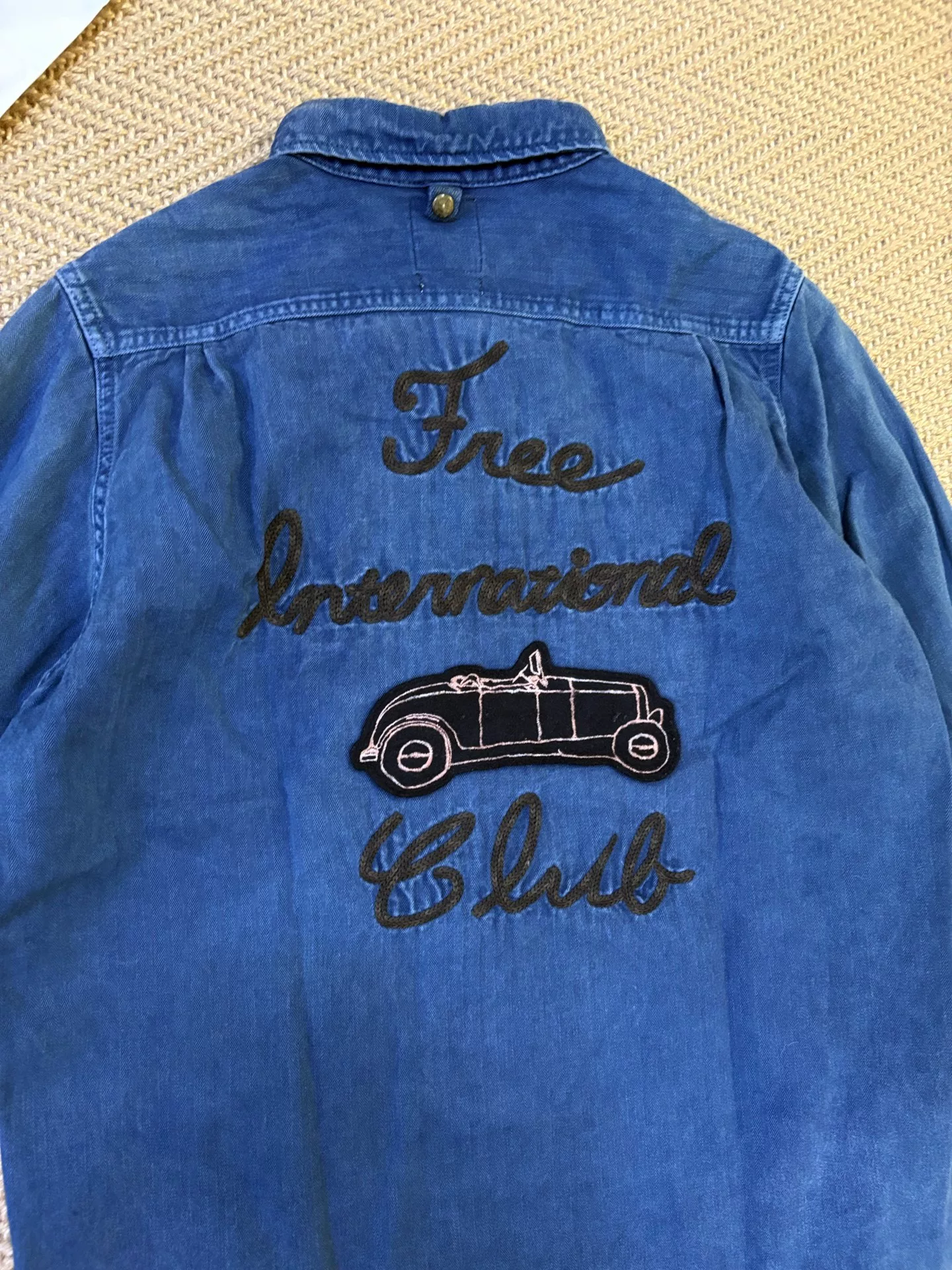 VISVIM 15ss WALLY SHIRT L/S INDIGO — back