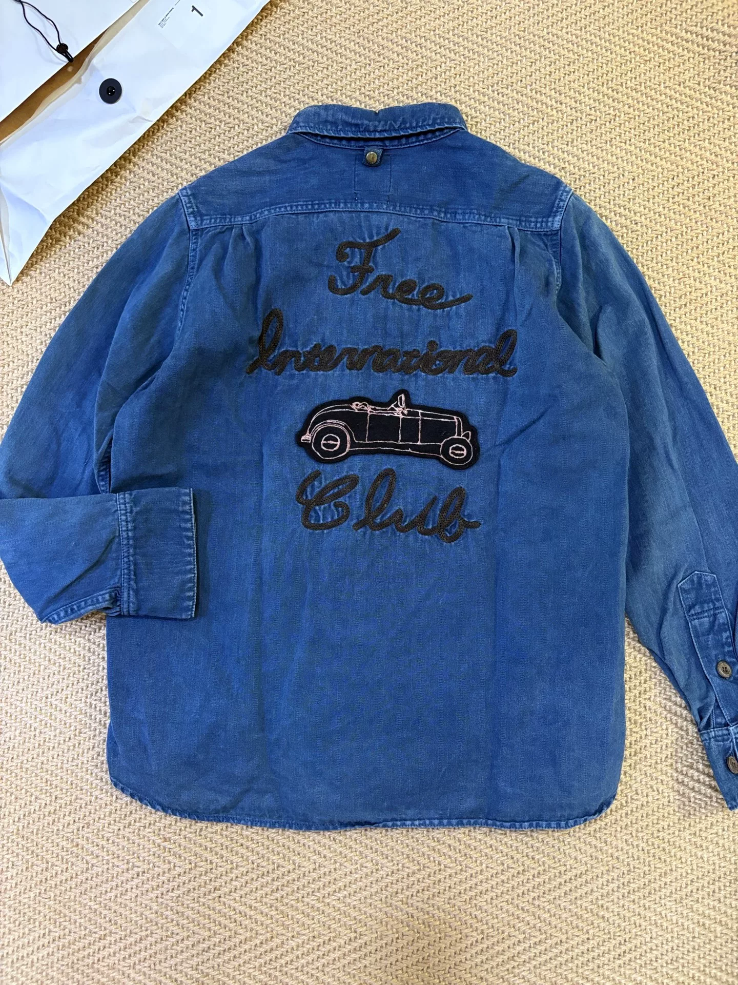 VISVIM 15ss WALLY SHIRT L/S INDIGO