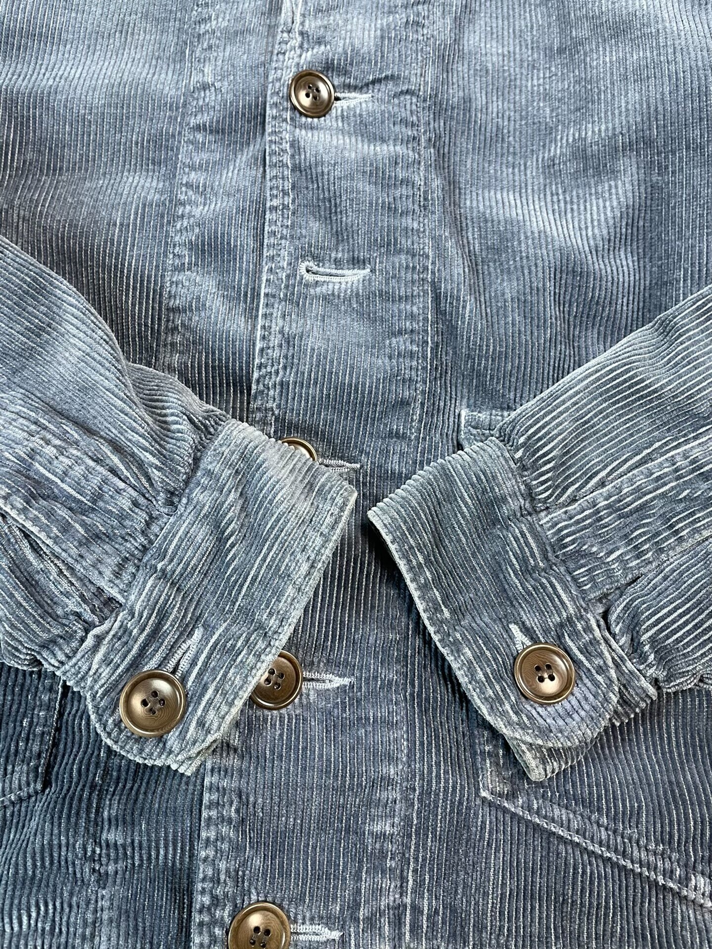 VISVIM KOBUK SHAWL Corduroy Jacket — detail