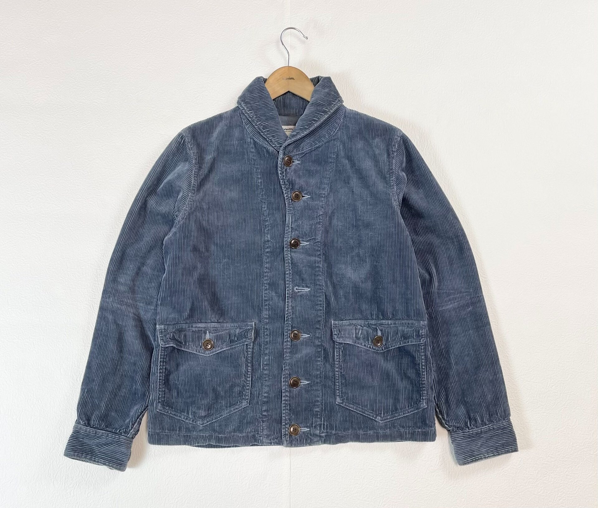 VISVIM KOBUK SHAWL Corduroy Jacket