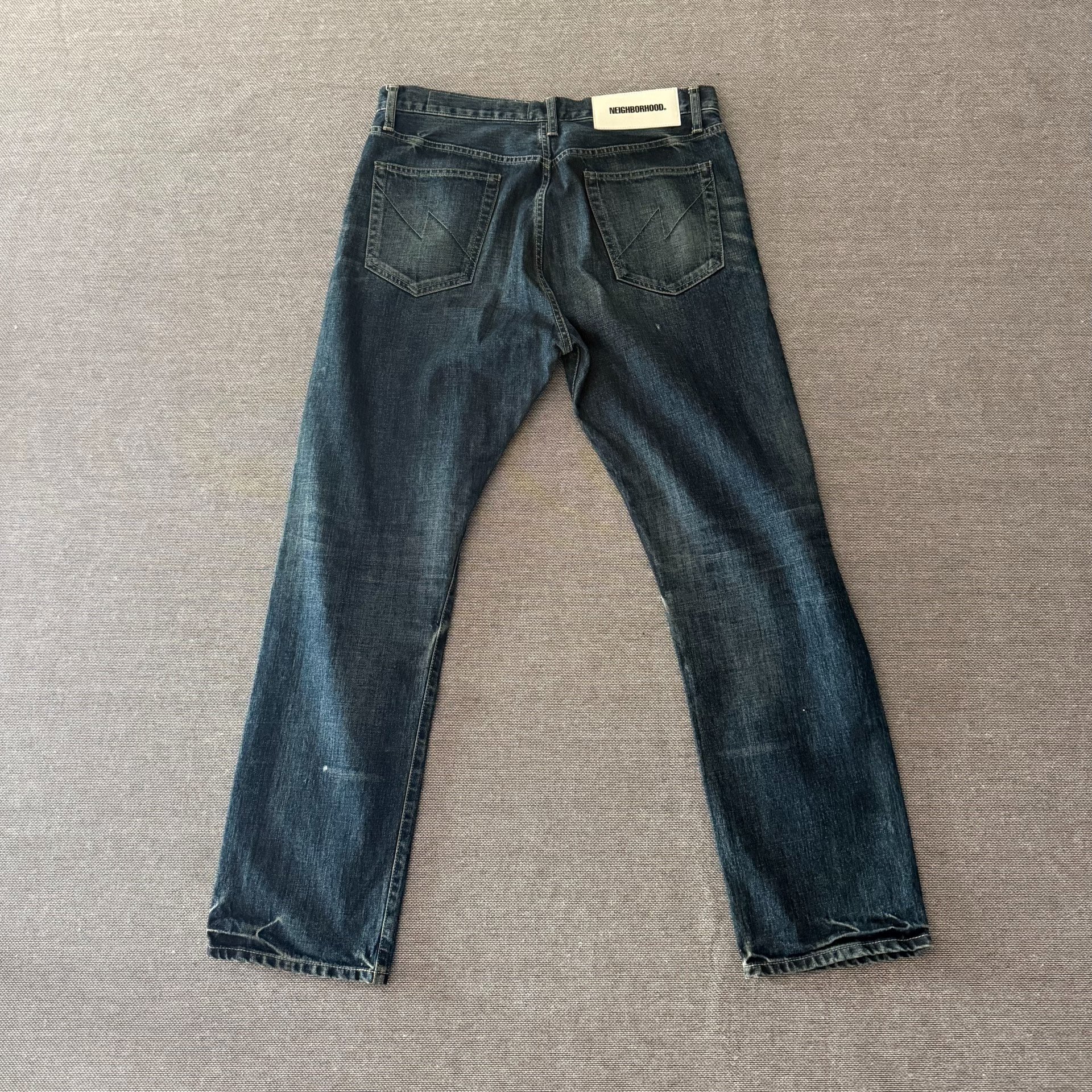 Neighborhood 24ss Basic Washed Jeans — detail