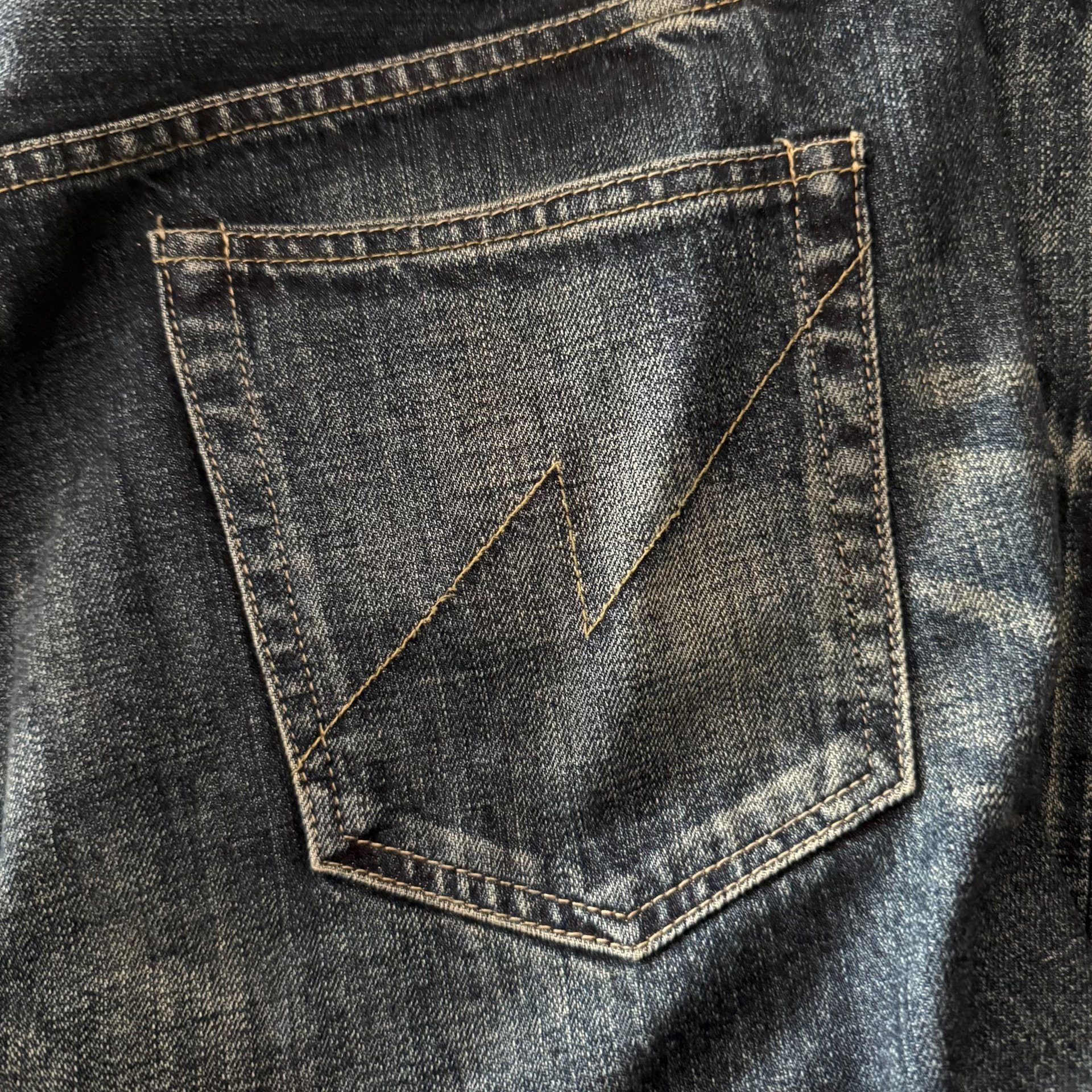 Neighborhood 24ss Basic Washed Jeans — back