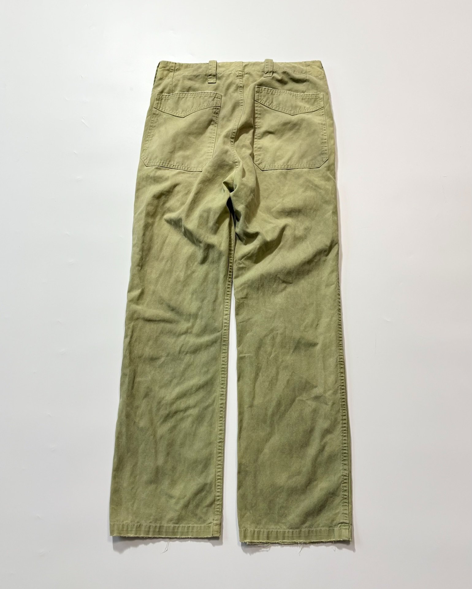 VISVIM GIFFORD DMGD Distressed Pants — detail