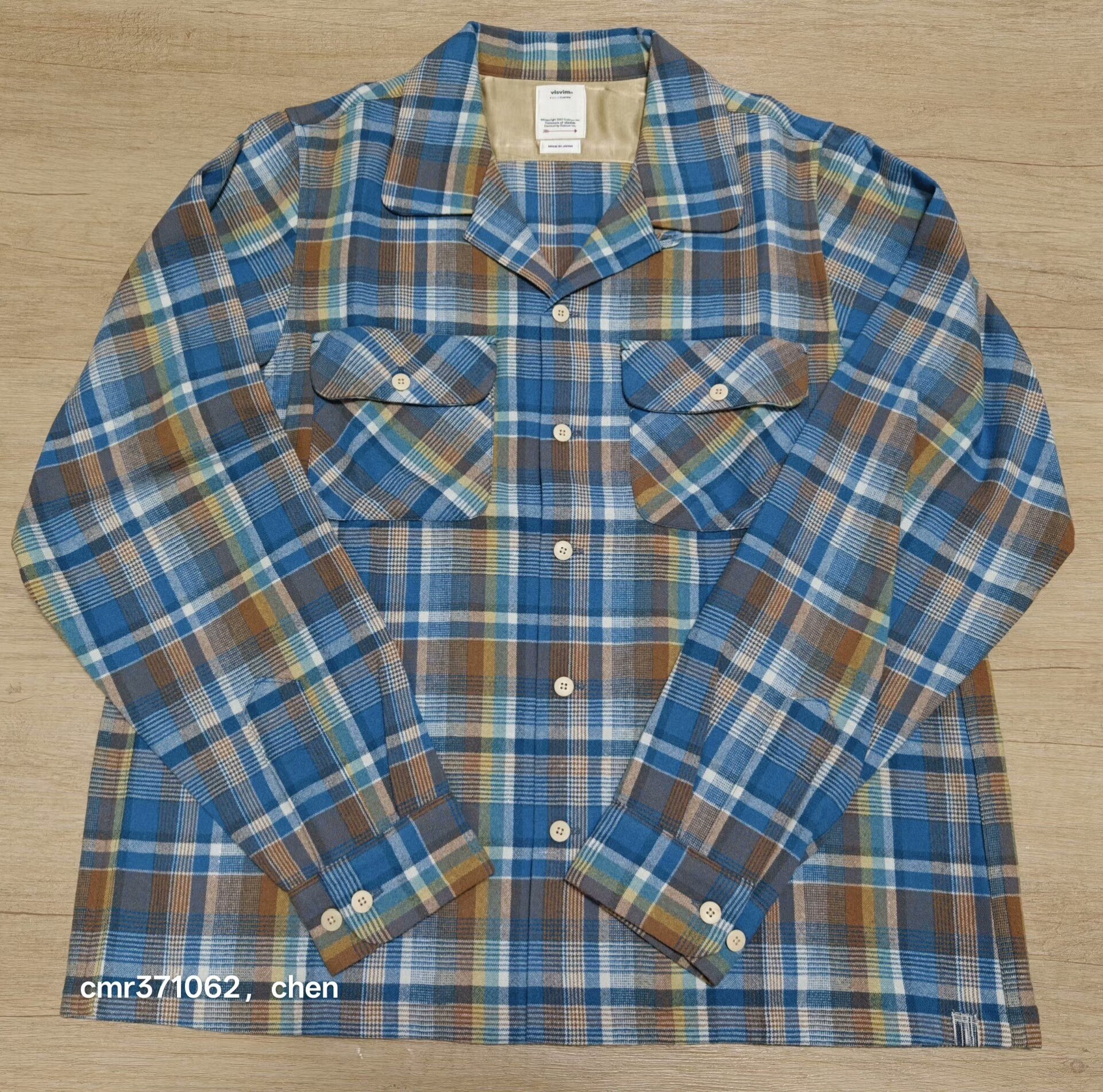 VISVIM 22AW BOOMER CHECK L/S SHIRT