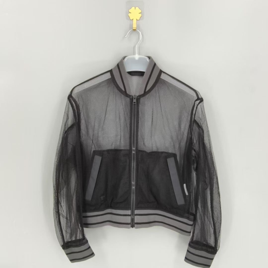 Dior Little Bee Hollow Out Zip Jacket