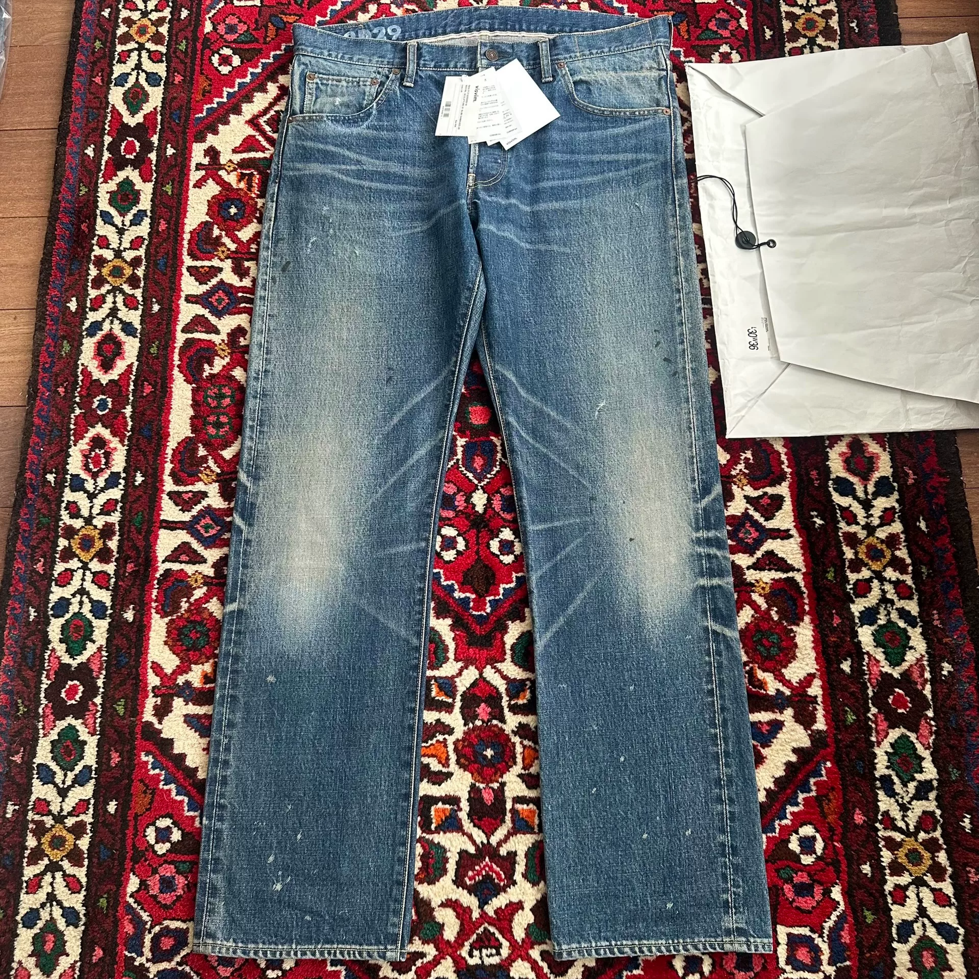 visvim 21aw 01.2D29 Washed Jeans